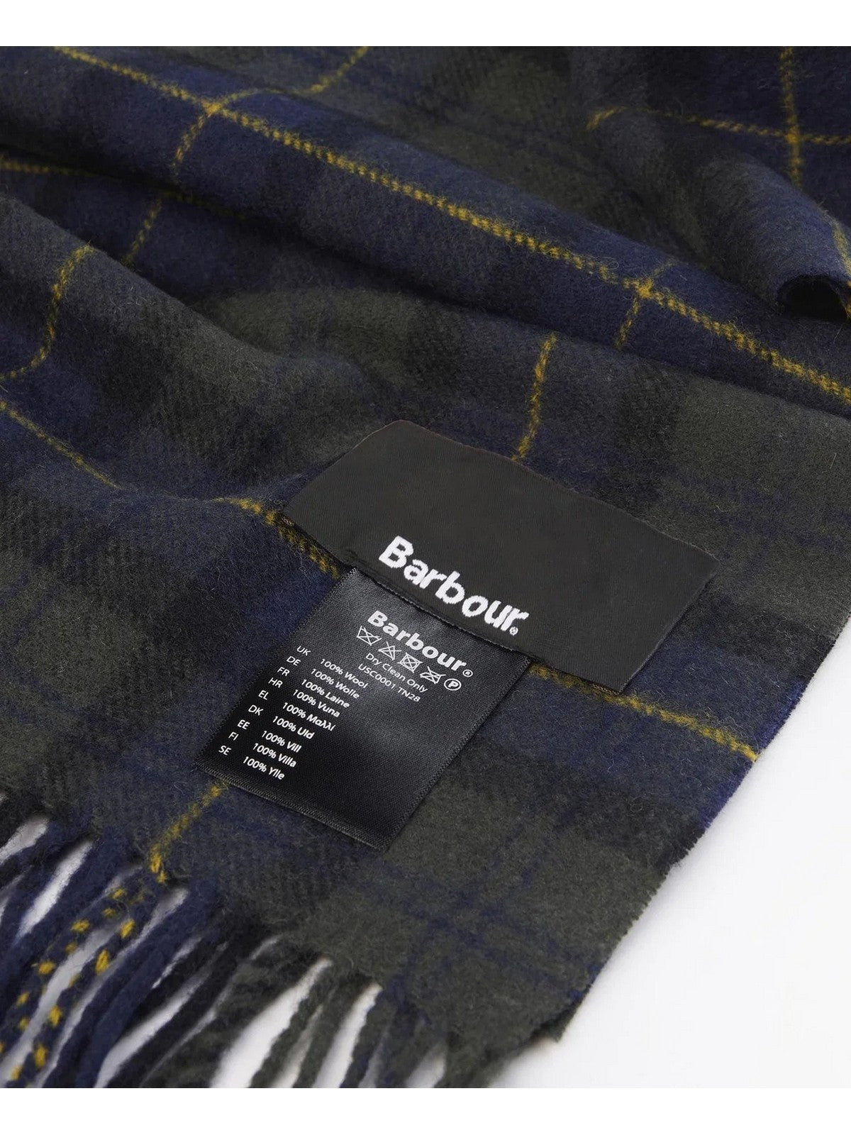 BARBOUR Sciarpa Uomo Olive Night - USC0001 TN28 gioboutiqueweb