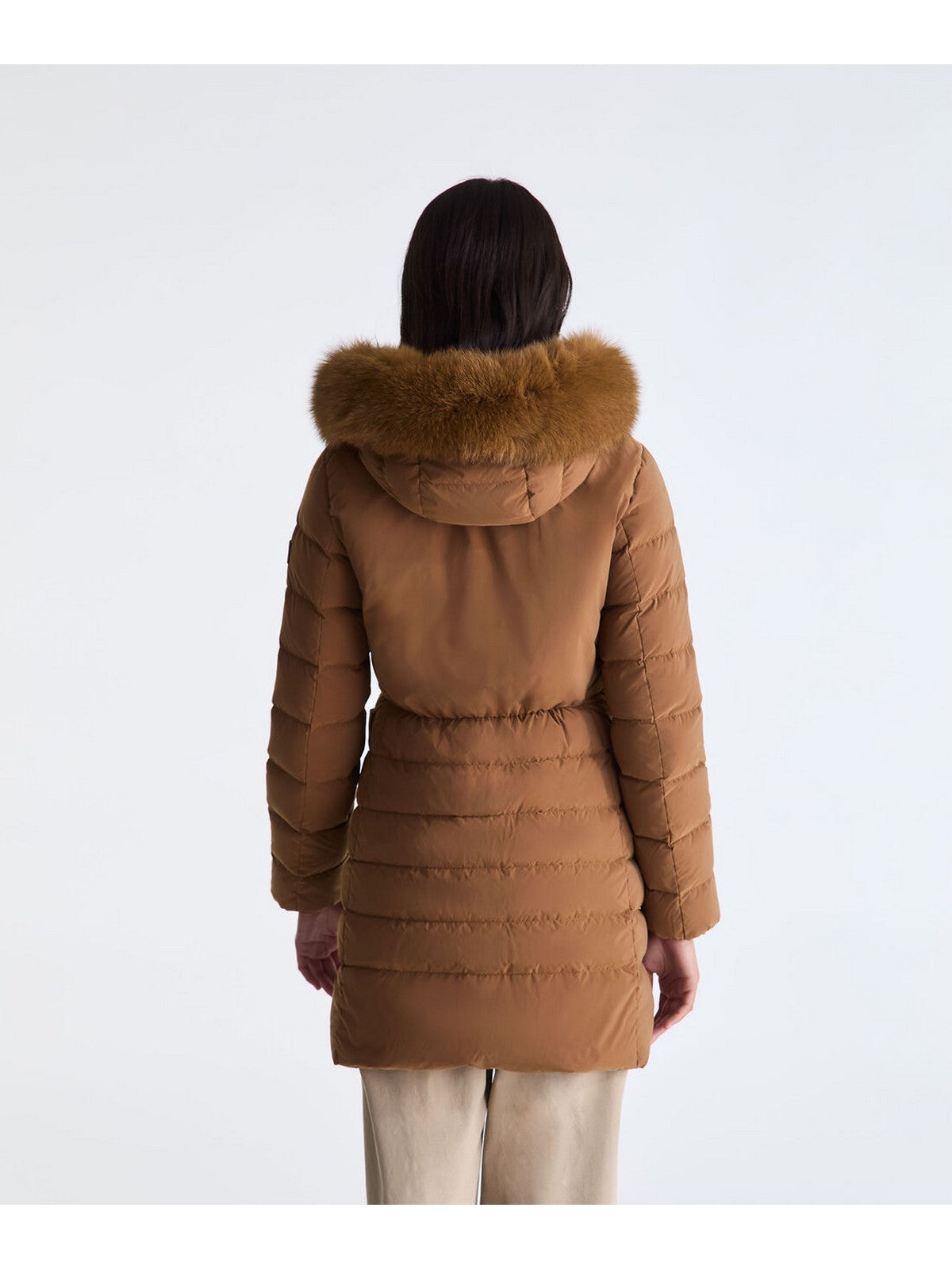 PEUTEREY Piumino Donna SERIOLA ML 06 FUR NOCE - PED5458 01190986 987 gioboutiqueweb
