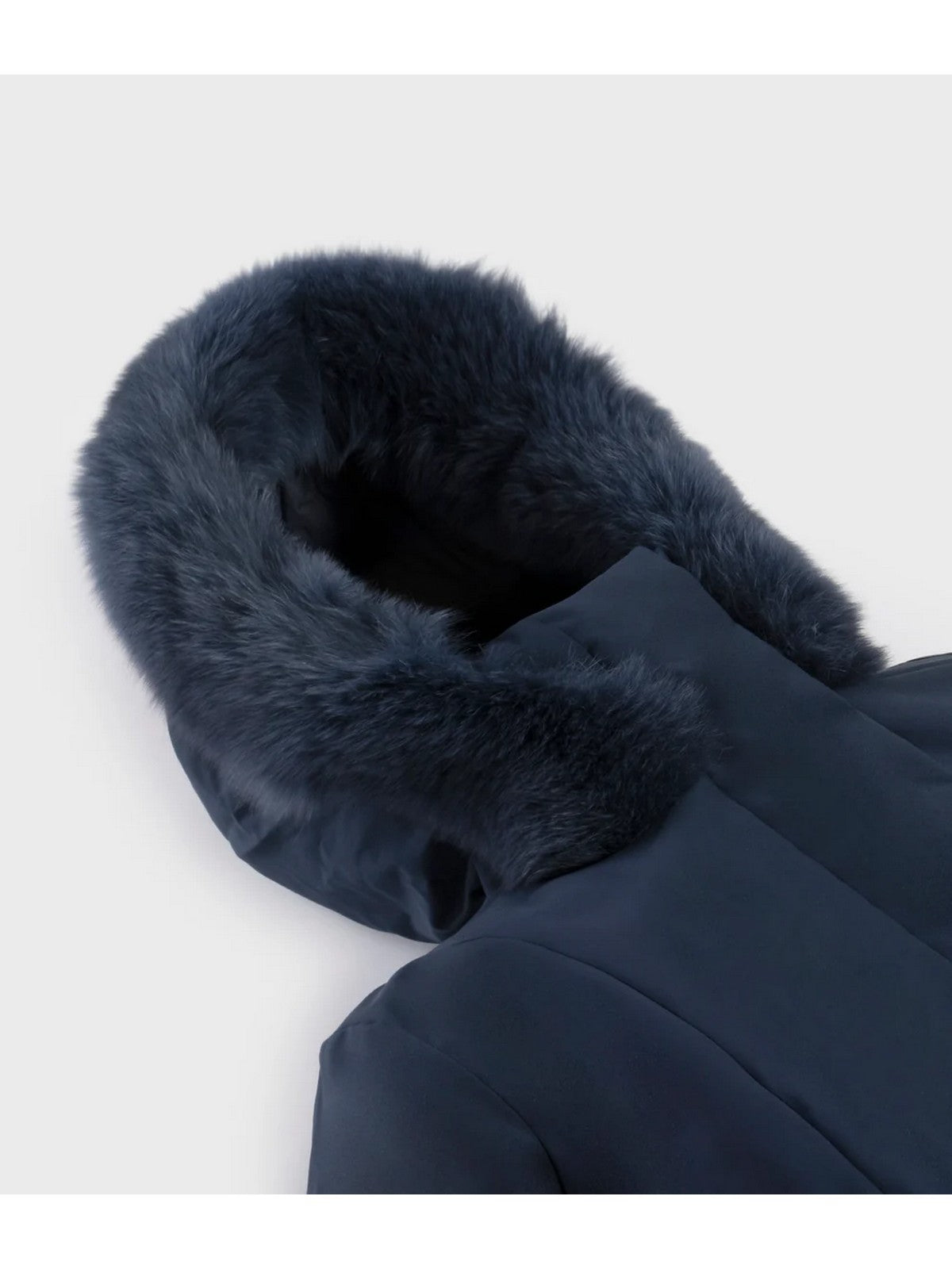 REFRIGIWEAR Piumino Donna LADY TECH/1 FUR JACKET DARK BLUE - W99108 XT3790 F03700 gioboutiqueweb