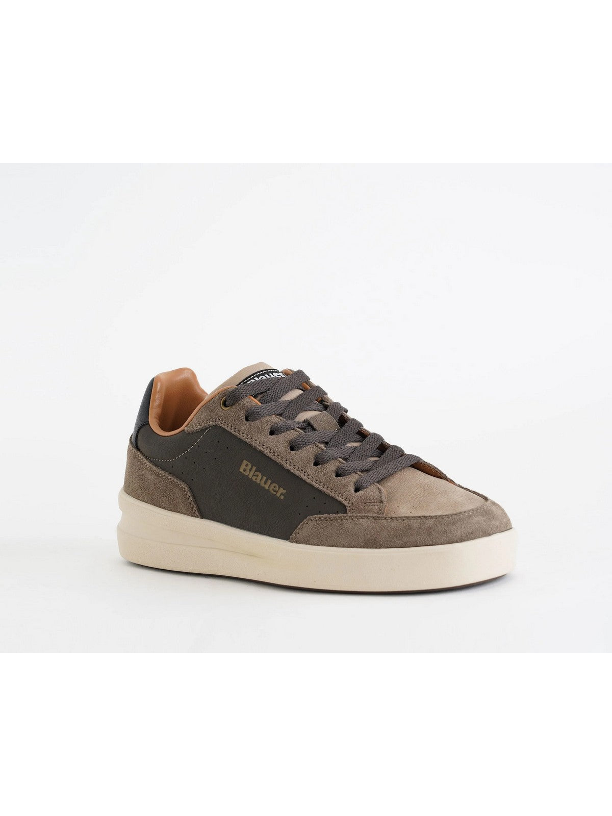 BLAUER Sneaker Uomo KYOTO BROWN/COGNAC - F6KYOTO01/LES BRW/COG gioboutiqueweb