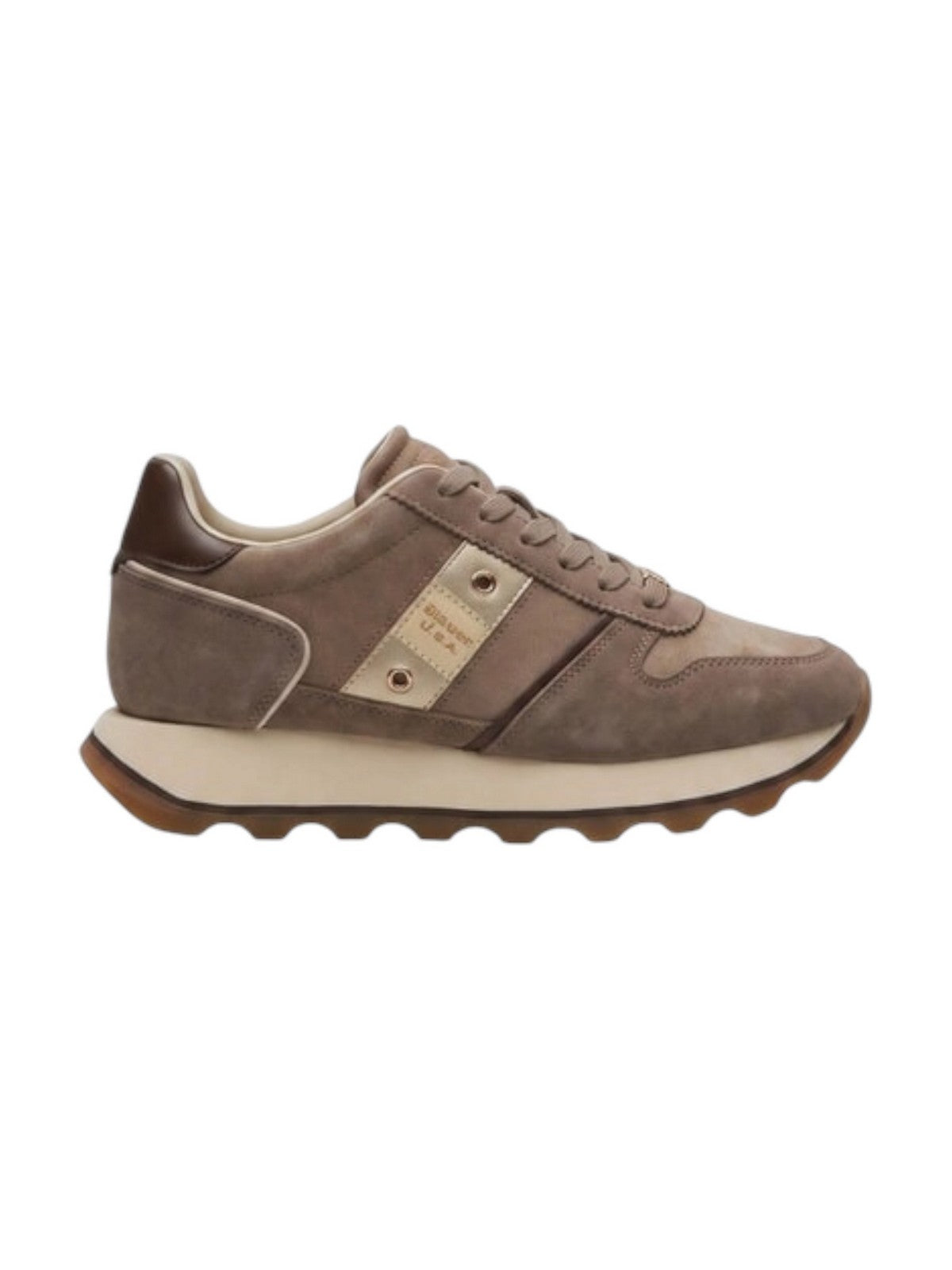 BLAUER Sneaker Donna MILLS TAUPE - F6MILLS01/NUS TAU gioboutiqueweb