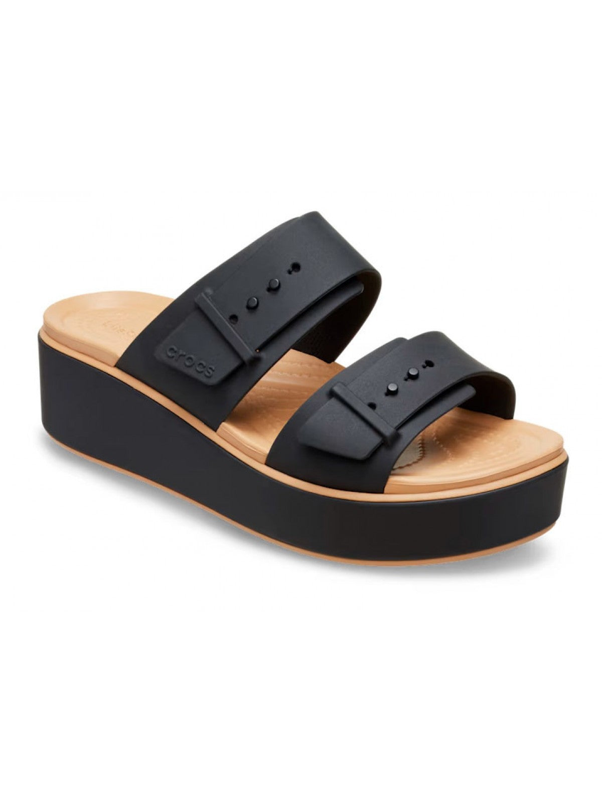 Crocs Sandalo Donna Brooklyn Bckle Matte Wrap LowW - CR.212408 BLCS gioboutiqueweb