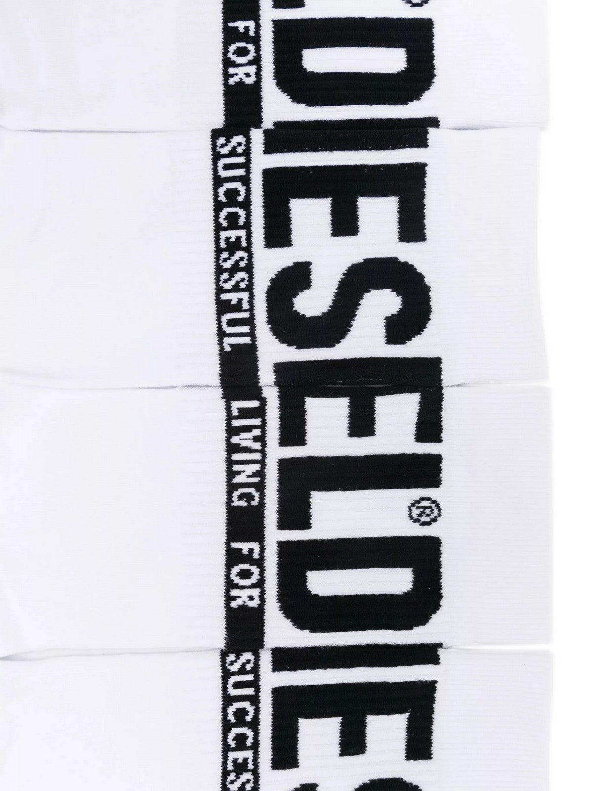 DIESEL Calzini Uomo SKM-RAY-THREEPACK CALZINO Bianco - 00SAYJ 2QATV E4124 gioboutiqueweb