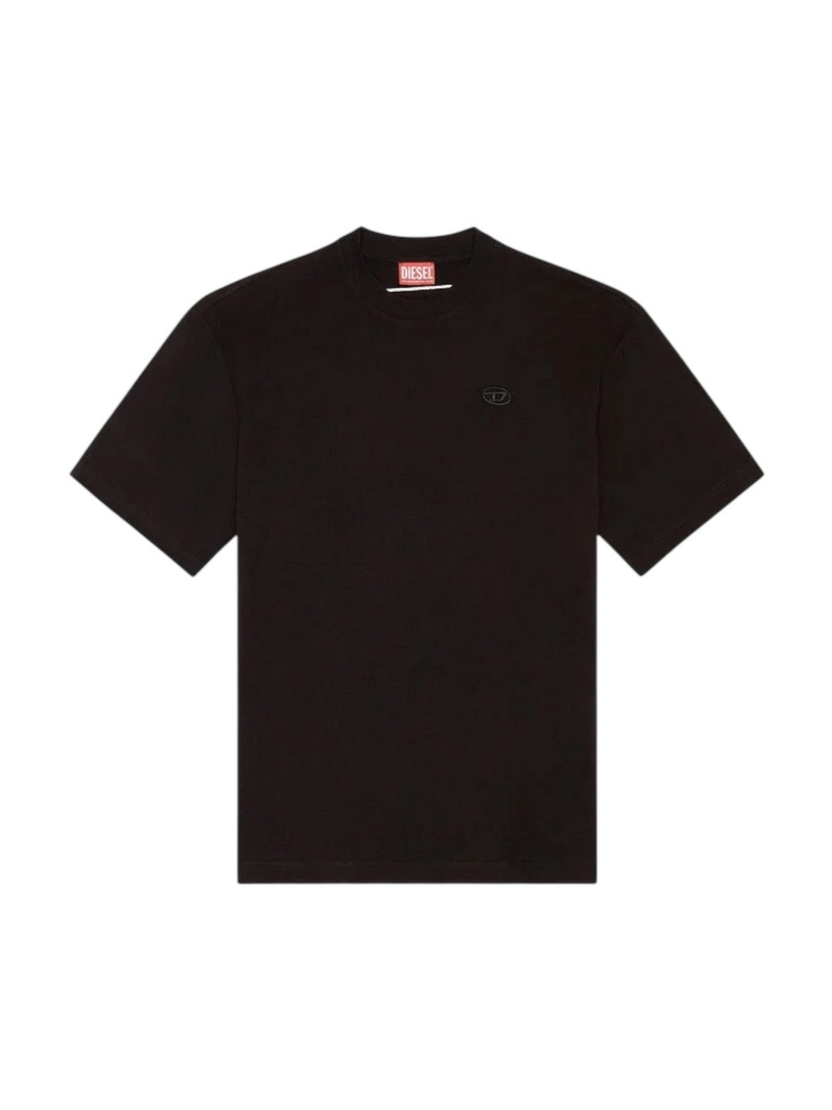 DIESEL T-shirt Uomo T-BOGGY-MEGOVAL-D MAGLIETTA A11302 0HGAM 9XX 004 - DEEP/BLACK gioboutiqueweb
