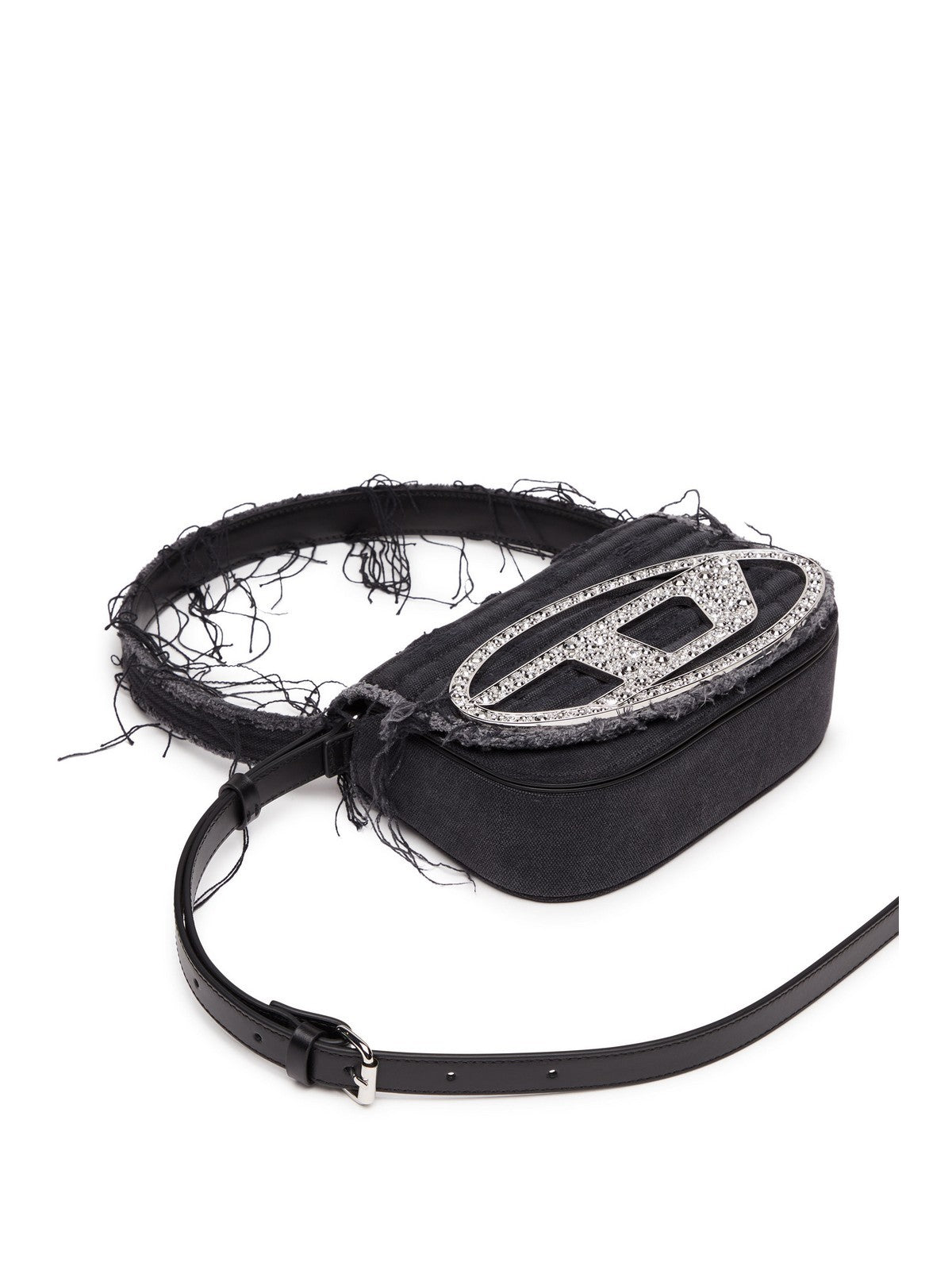 DIESEL Borsa Donna 1DR 1DR SHOULDER BAG Nero - X08396 P6319 T8013 gioboutiqueweb