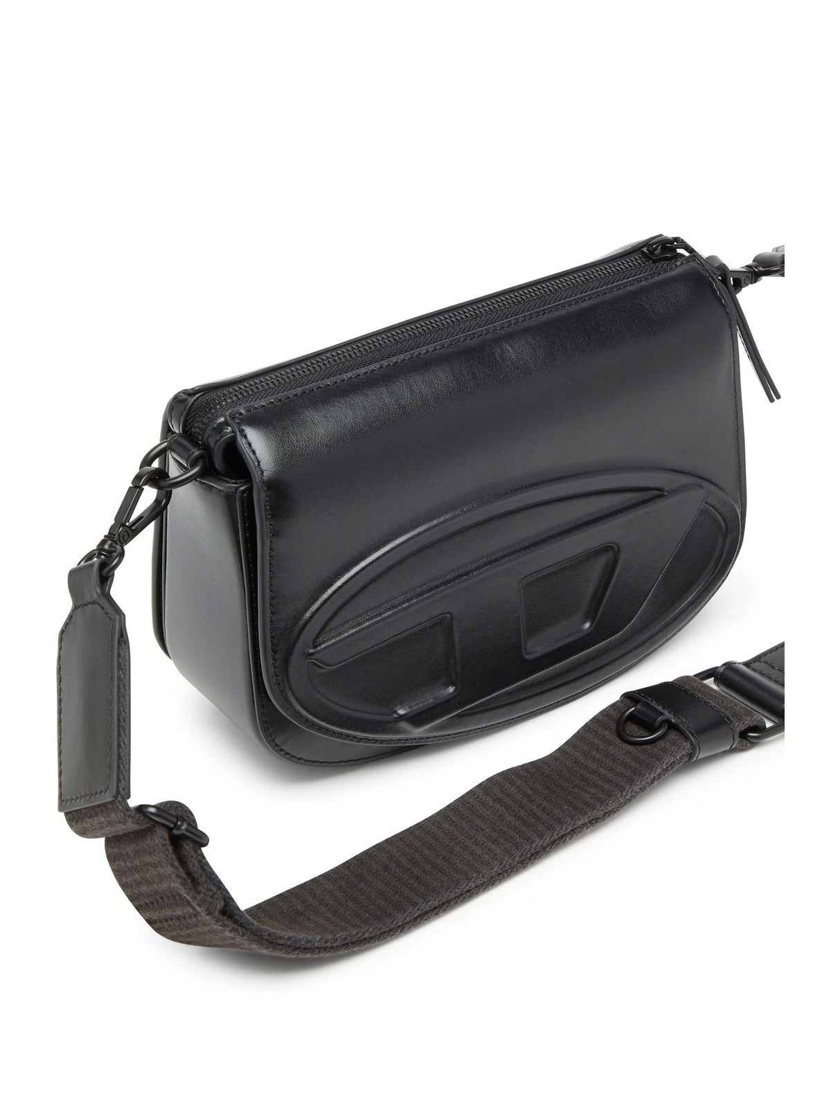 DIESEL Borsa Donna 1DR 2.0 1DR CAMERA BAG CROSS BODYBAG Nero - X10223 PR818 T8013 gioboutiqueweb