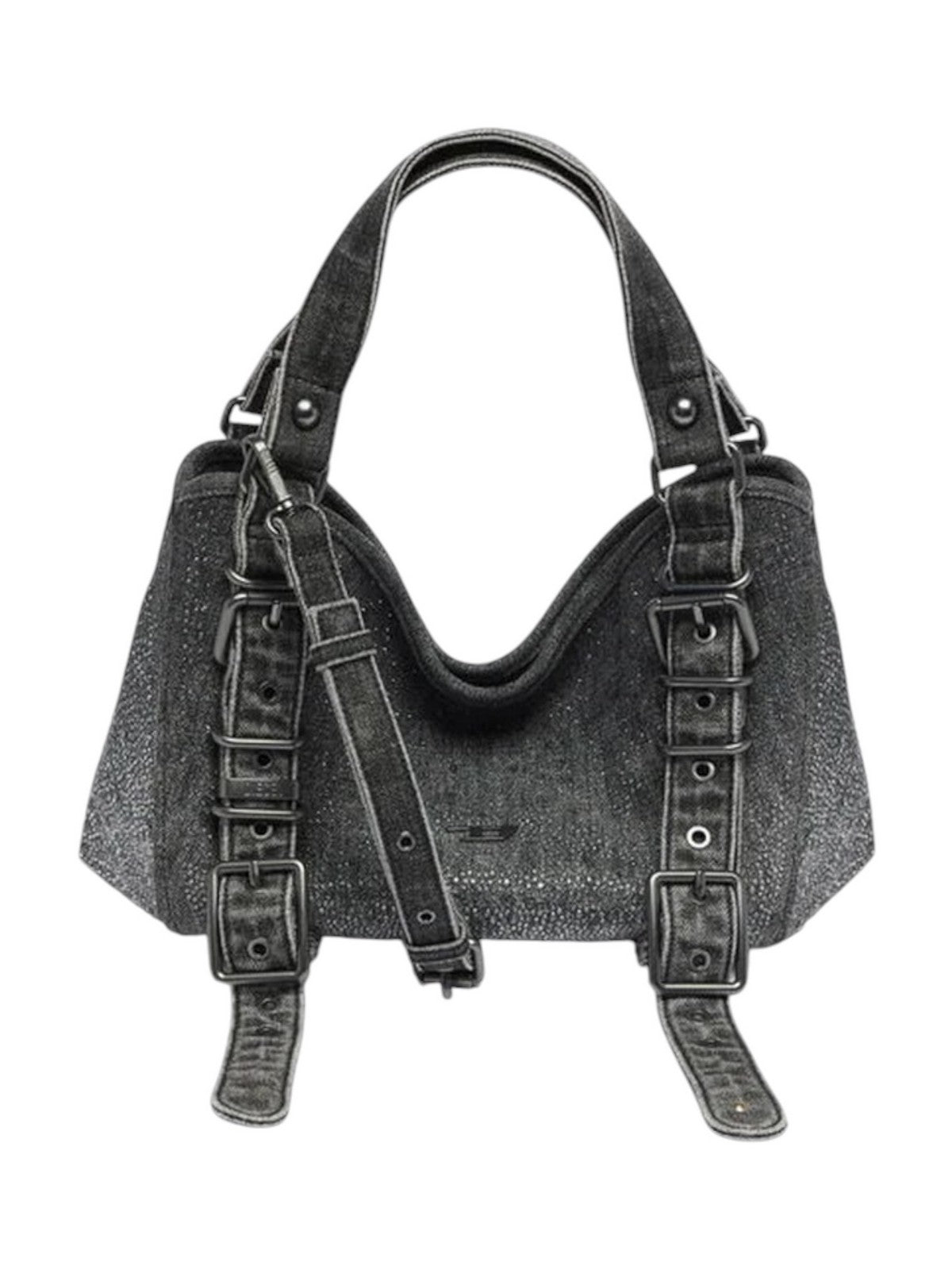 DIESEL Borsa Donna D-ONE D-ONE TOPHANDLE S Top-Handle Bags Nero - X10930 P9403 T8013 gioboutiqueweb
