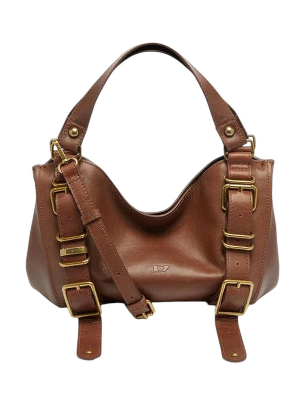 DIESEL Borsa Donna D-ONE D-ONE TOPHANDLE S Top-Handle Bags Marrone - X10947 P9497 T2224 gioboutiqueweb