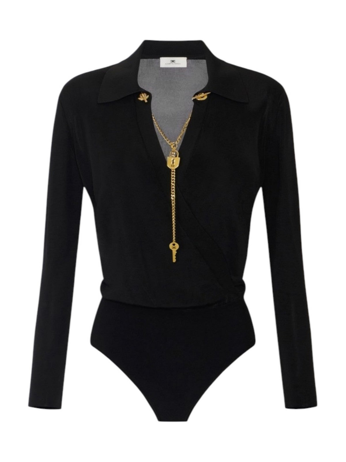 ELISABETTA FRANCHI Body Donna NERO - BK03S66E2 110 gioboutiqueweb