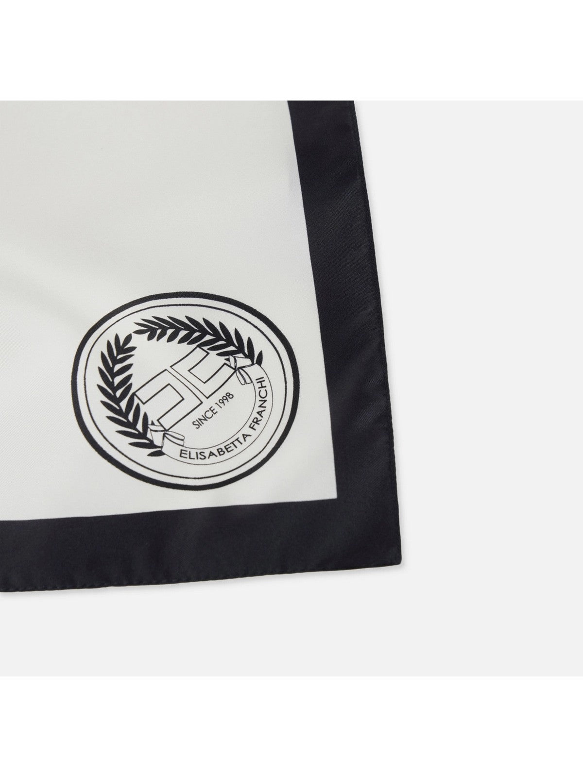 ELISABETTA FRANCHI Foulard Donna BURRO/NERO - FO03F66E2 E84 gioboutiqueweb