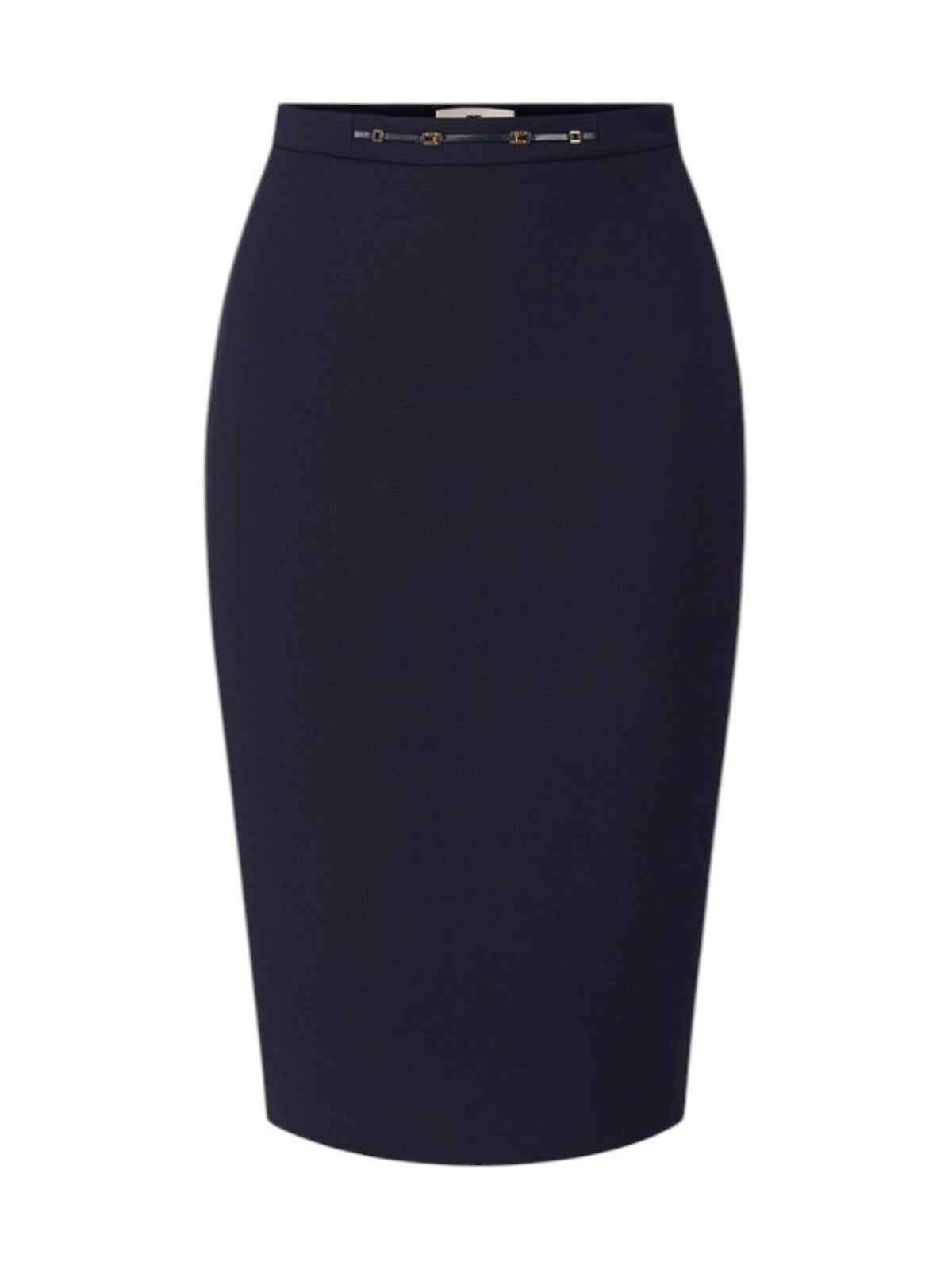 ELISABETTA FRANCHI Gonna Donna BLU NOTTE- GO22366E2 H88 gioboutiqueweb