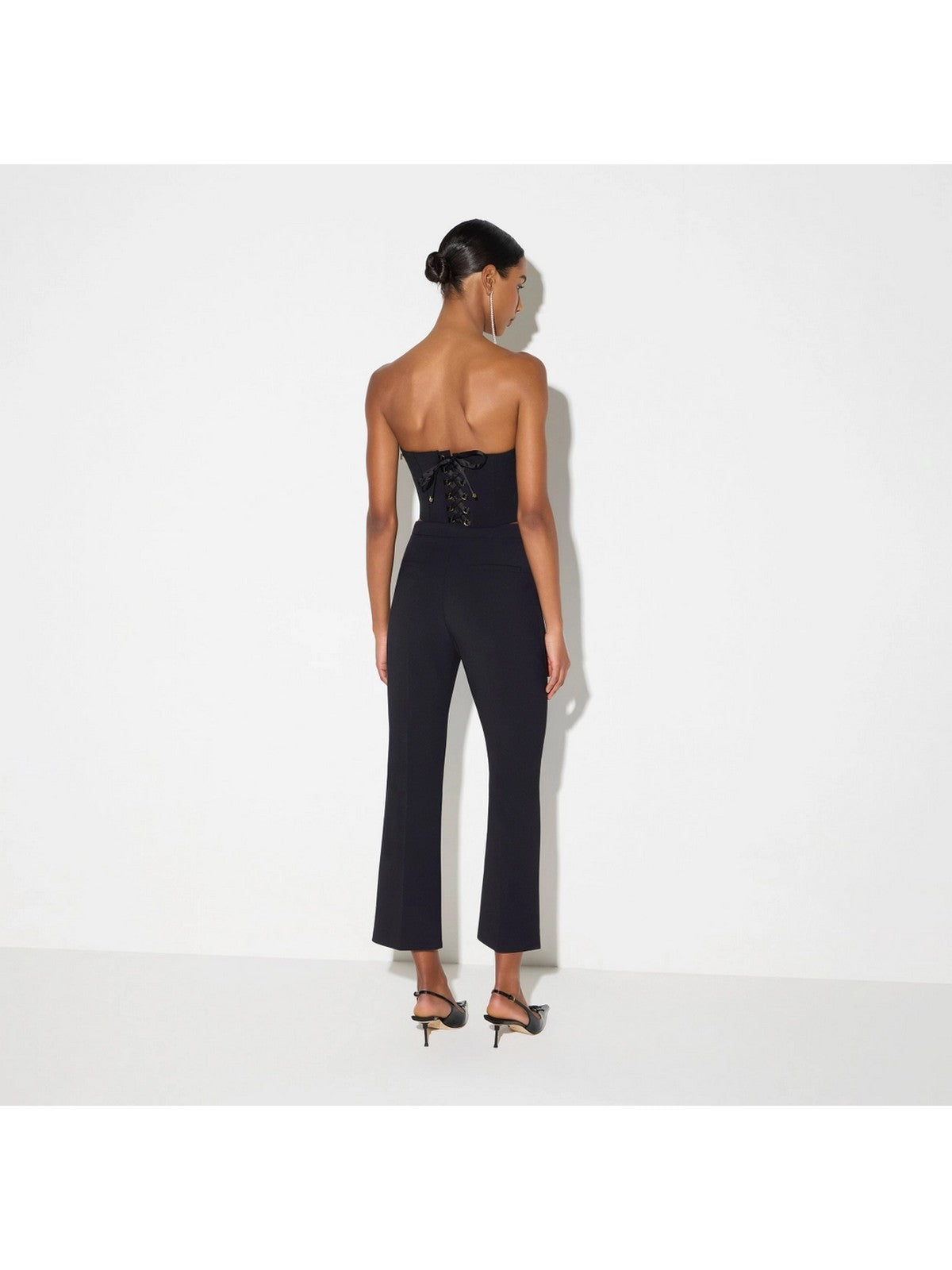 ELISABETTA FRANCHI Pantalone Donna NERO - PA19866E2 110 gioboutiqueweb