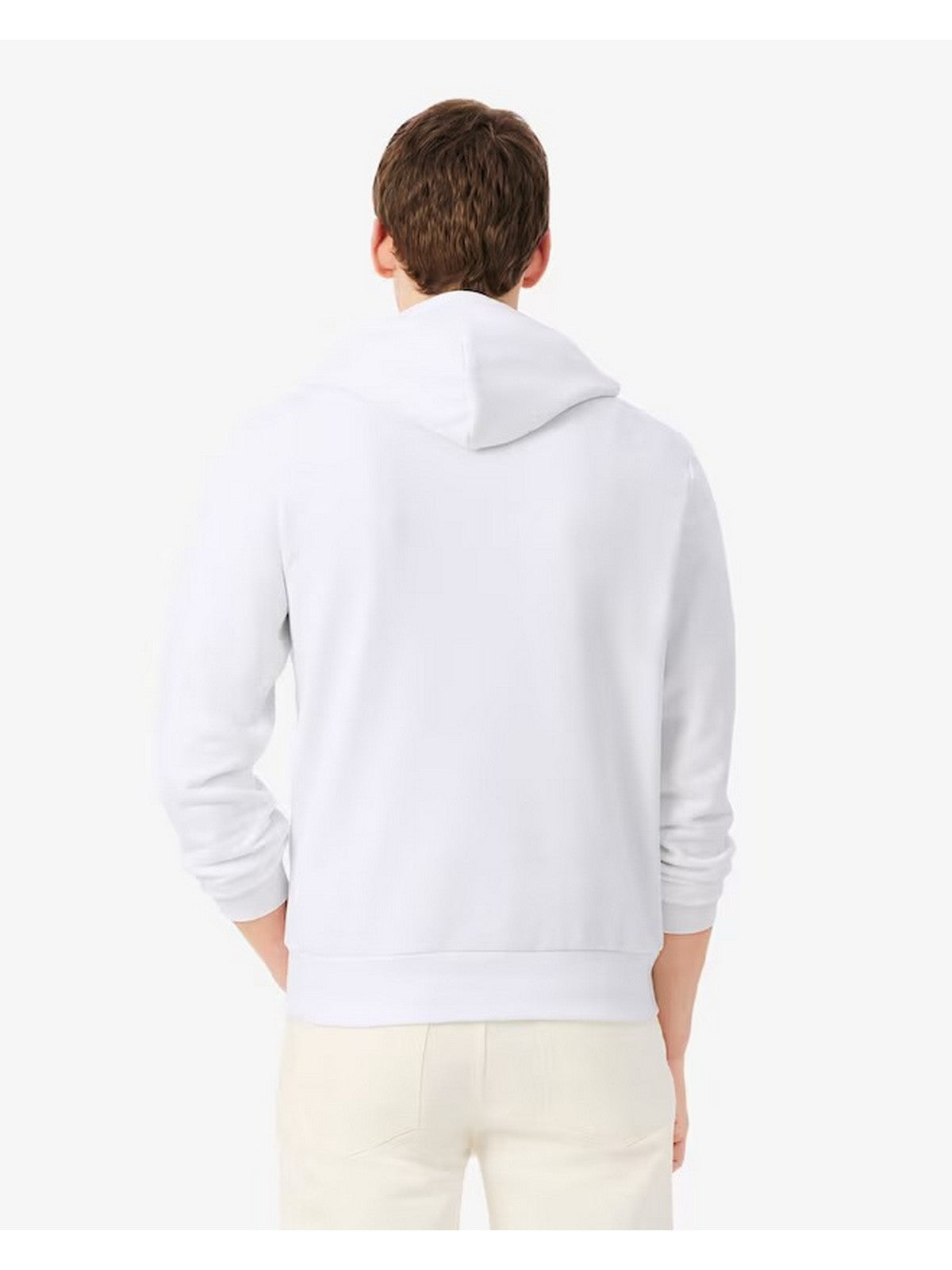 LACOSTE Felpa Uomo Bianco - SH9839 001 gioboutiqueweb