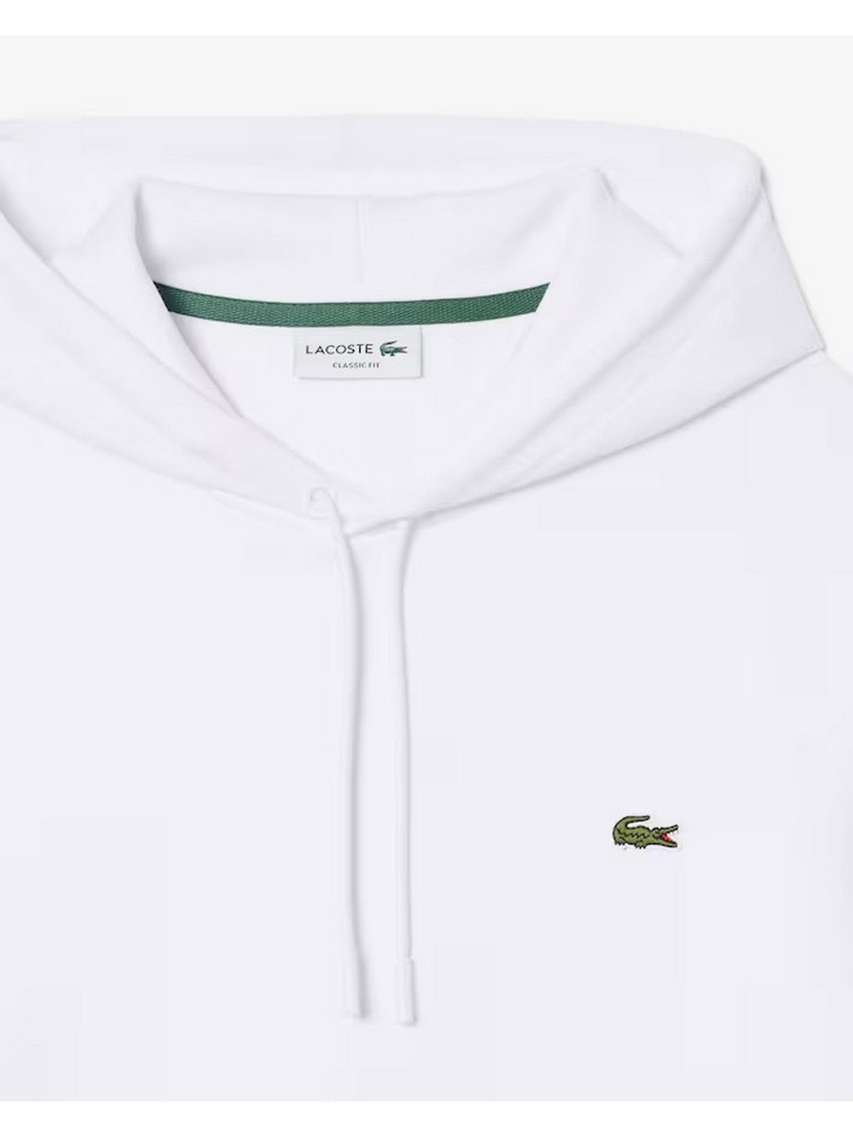 LACOSTE Felpa Uomo Bianco - SH9839 001 gioboutiqueweb