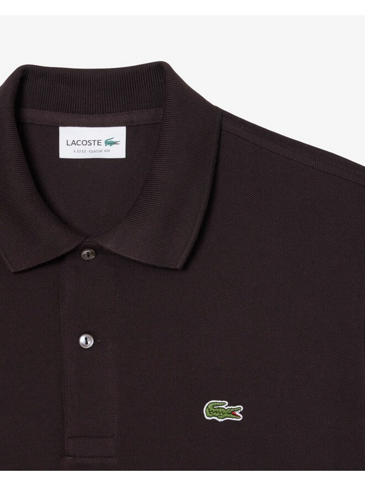 LACOSTE Polo Uomo 1212 3LA Marrone gioboutiqueweb