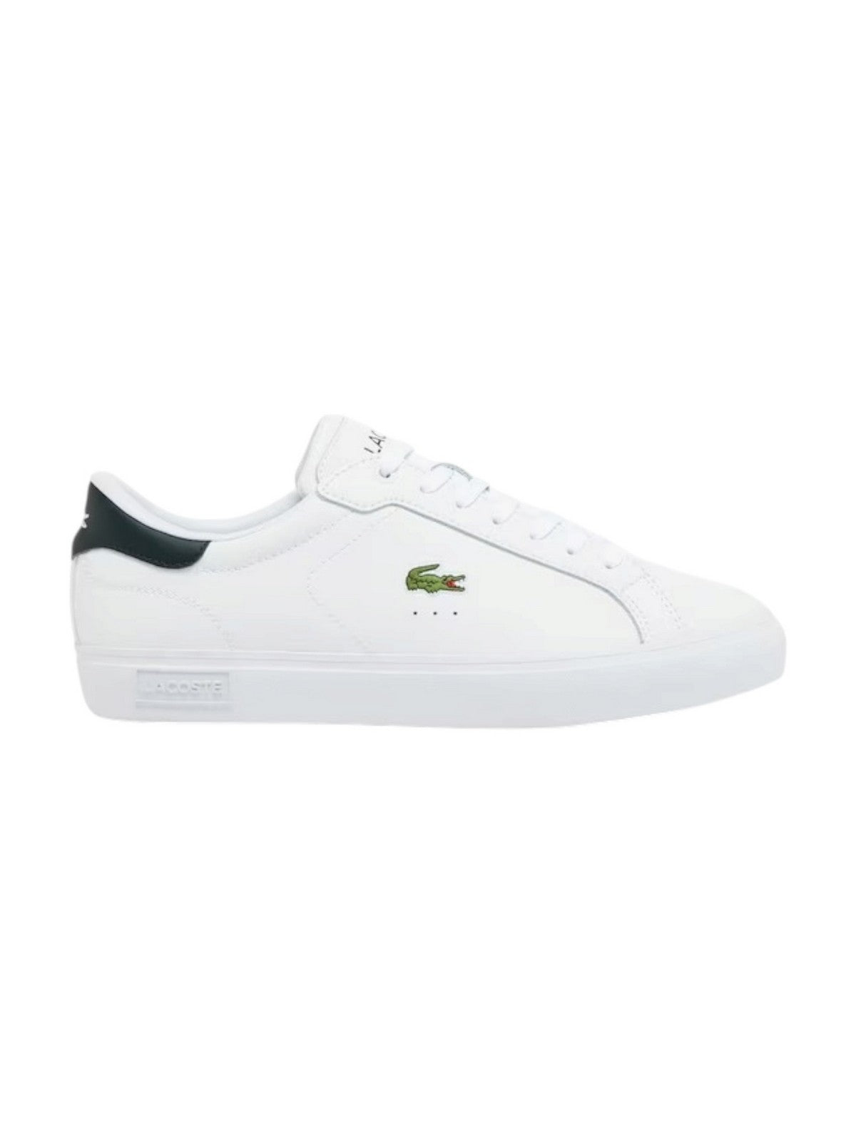 LACOSTE Sneaker Uomo 748SMA0011 1R5 WHITE/DK GREEN gioboutiqueweb
