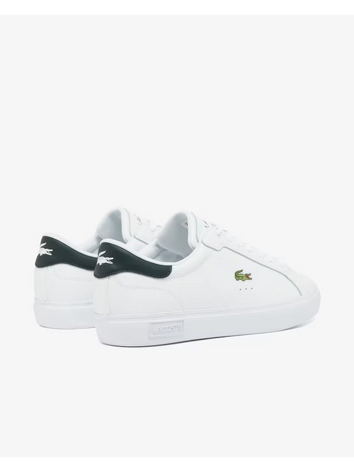 LACOSTE Sneaker Uomo 748SMA0011 1R5 WHITE/DK GREEN gioboutiqueweb