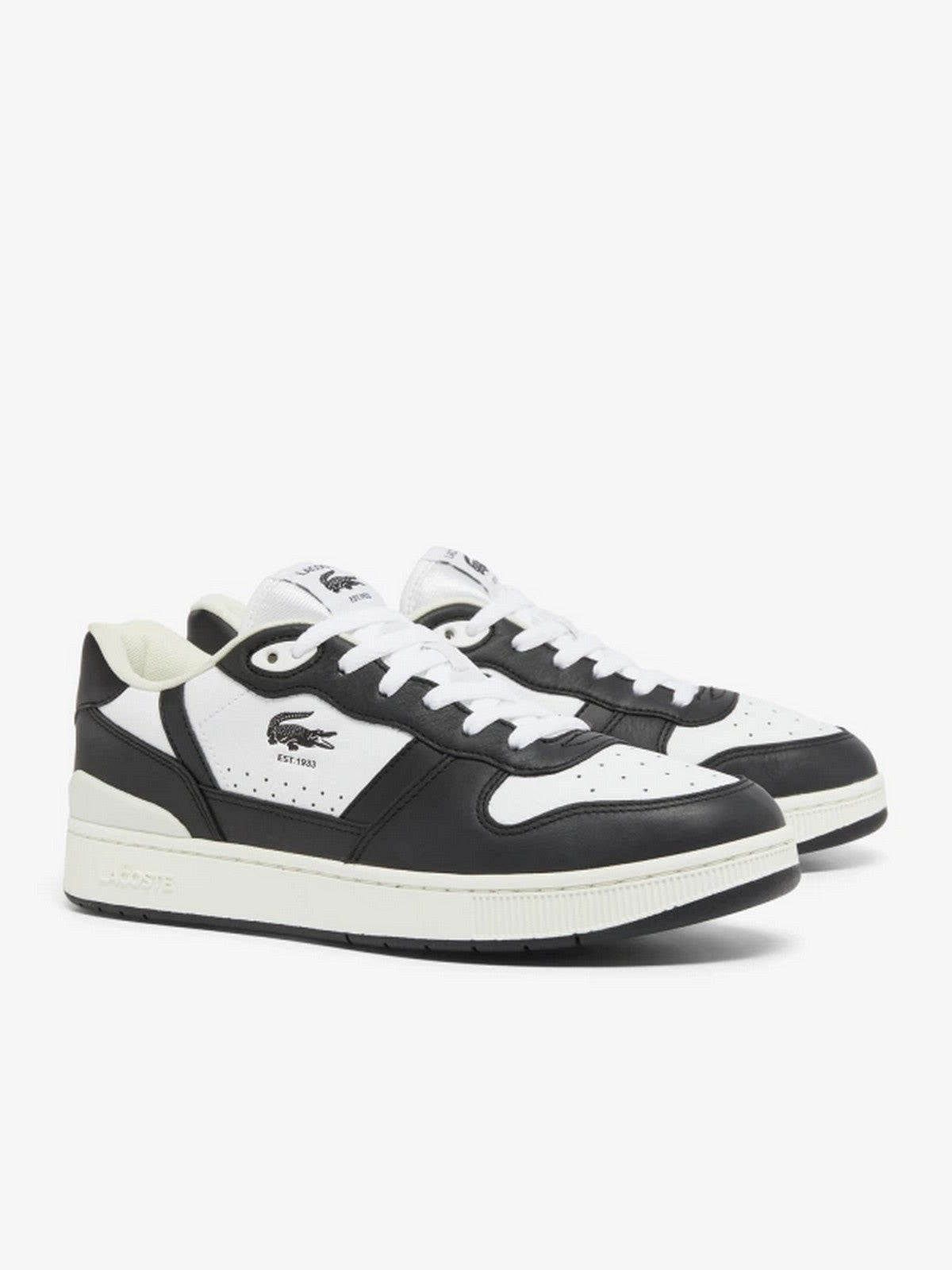 LACOSTE Sneaker Uomo 748SMA0042 147 BLACK/WHITE gioboutiqueweb