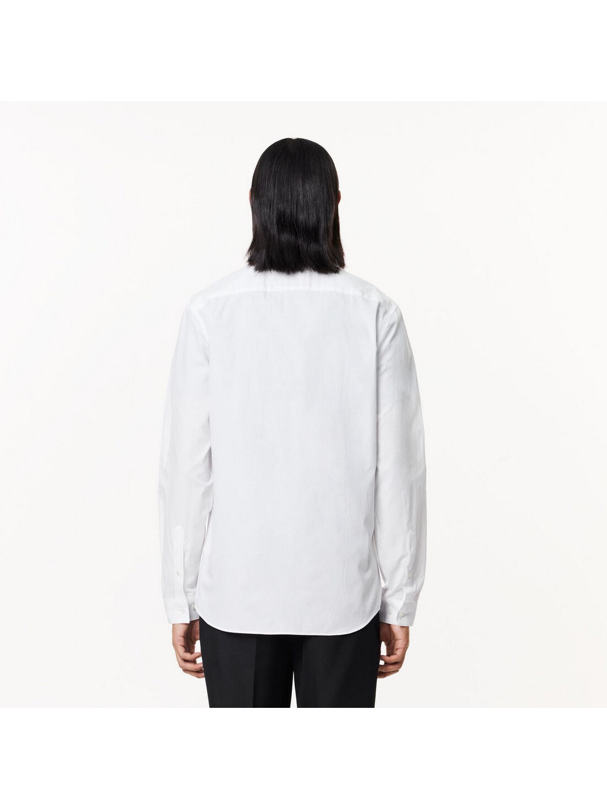 LACOSTE Camicia Uomo CH5620 001 Bianco gioboutiqueweb