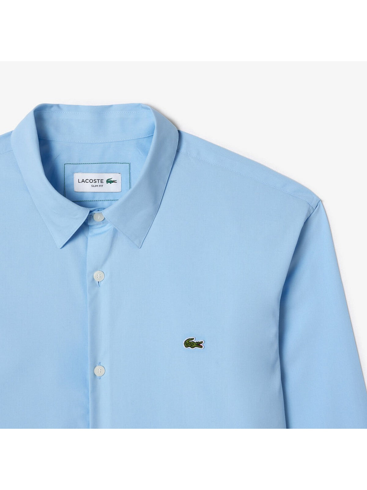 LACOSTE Camicia Uomo CH5620 HBP AZZURRO gioboutiqueweb