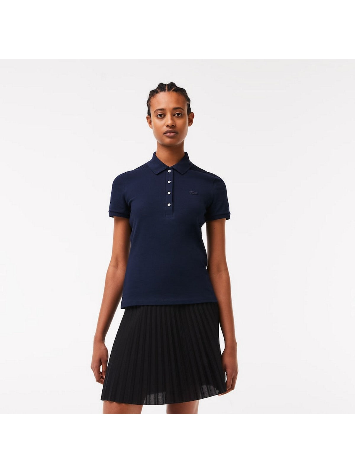 LACOSTE Polo Donna PF5462 166 Blu gioboutiqueweb