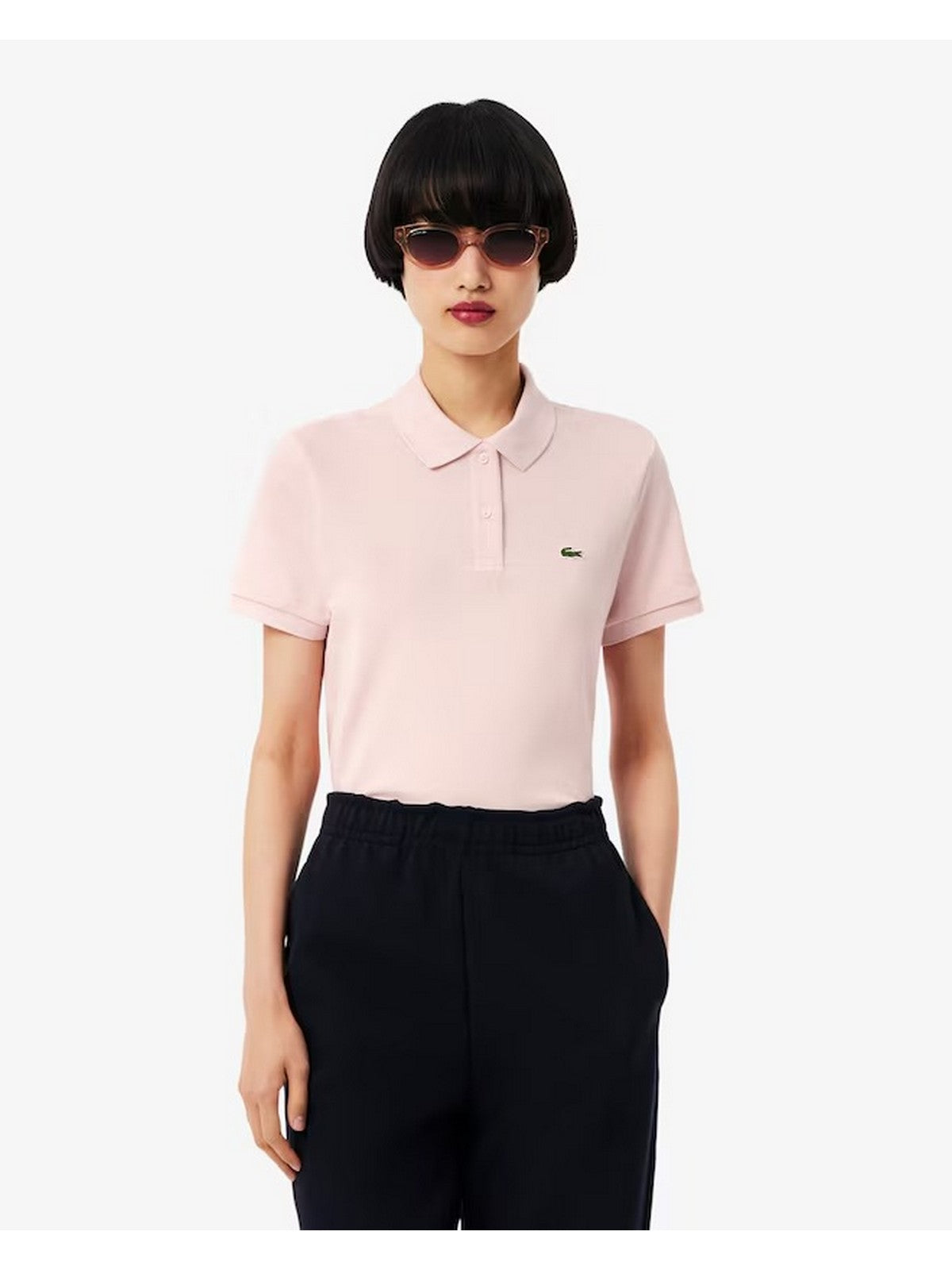 LACOSTE Polo Donna PF7839 ADY Rosa gioboutiqueweb