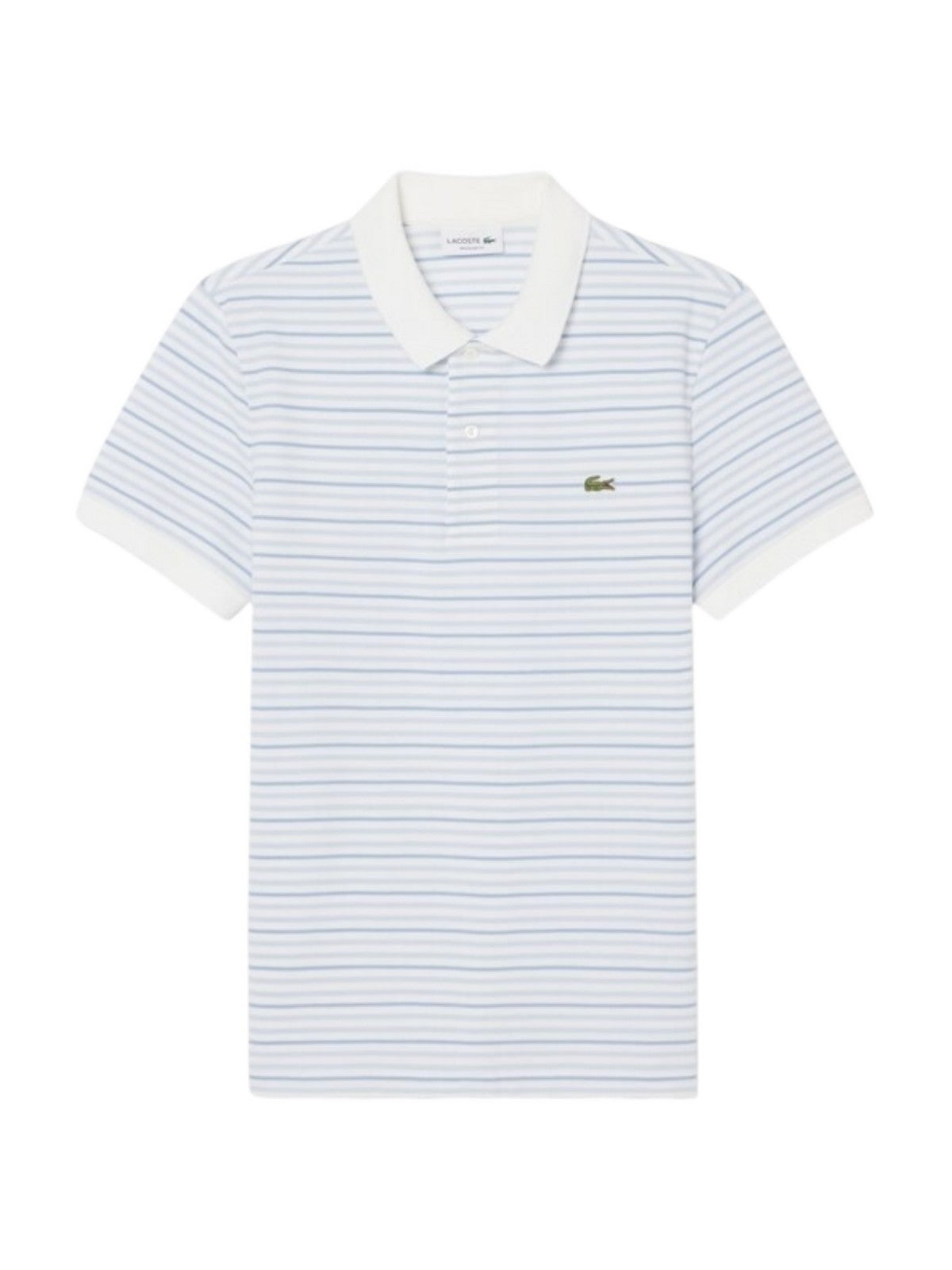 LACOSTE Polo Uomo PH0871 WB5 BLU CHIARO/BIANCO gioboutiqueweb