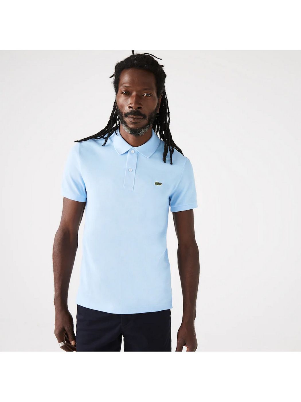 LACOSTE Polo Uomo PH4012 HBP CELESTE gioboutiqueweb