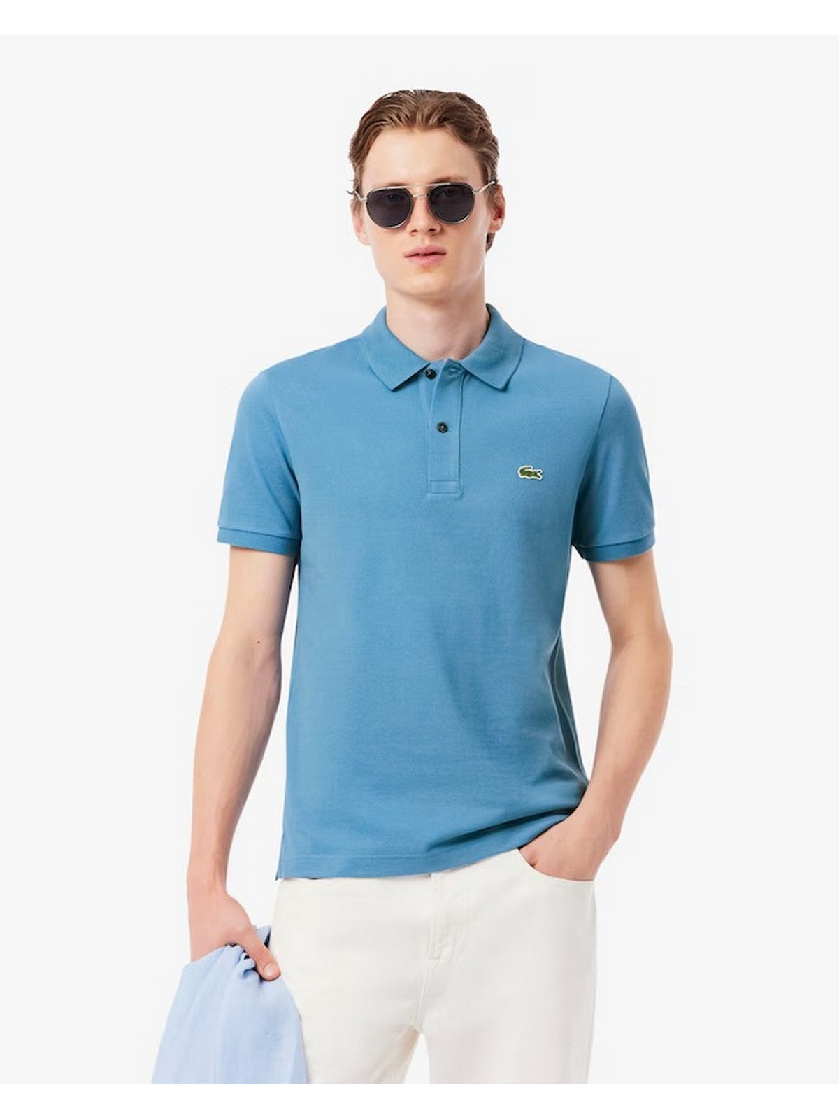 LACOSTE Polo Uomo PH4012 JBK Bleu gioboutiqueweb