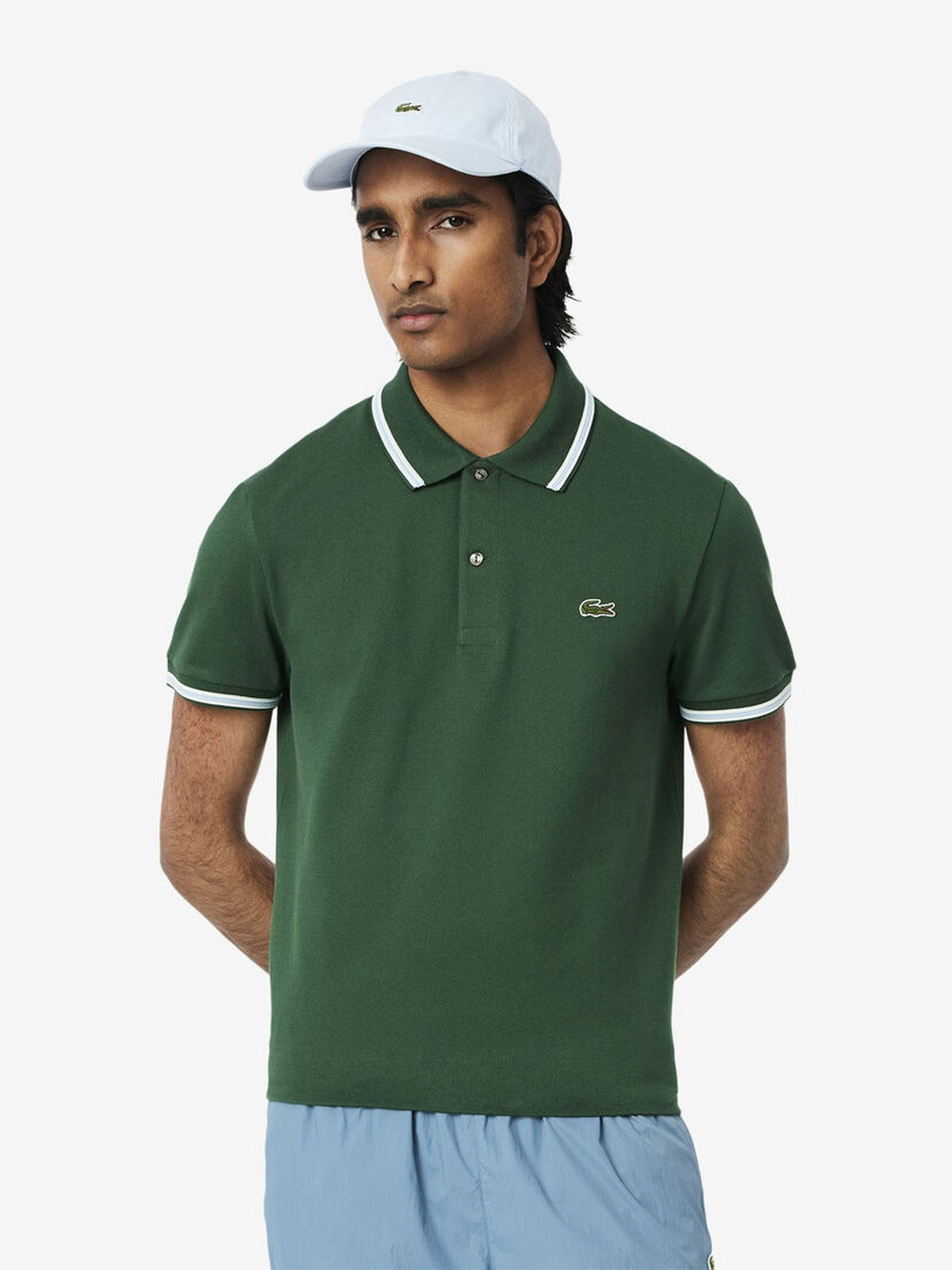LACOSTE Polo Uomo PH9875 132 Verde gioboutiqueweb