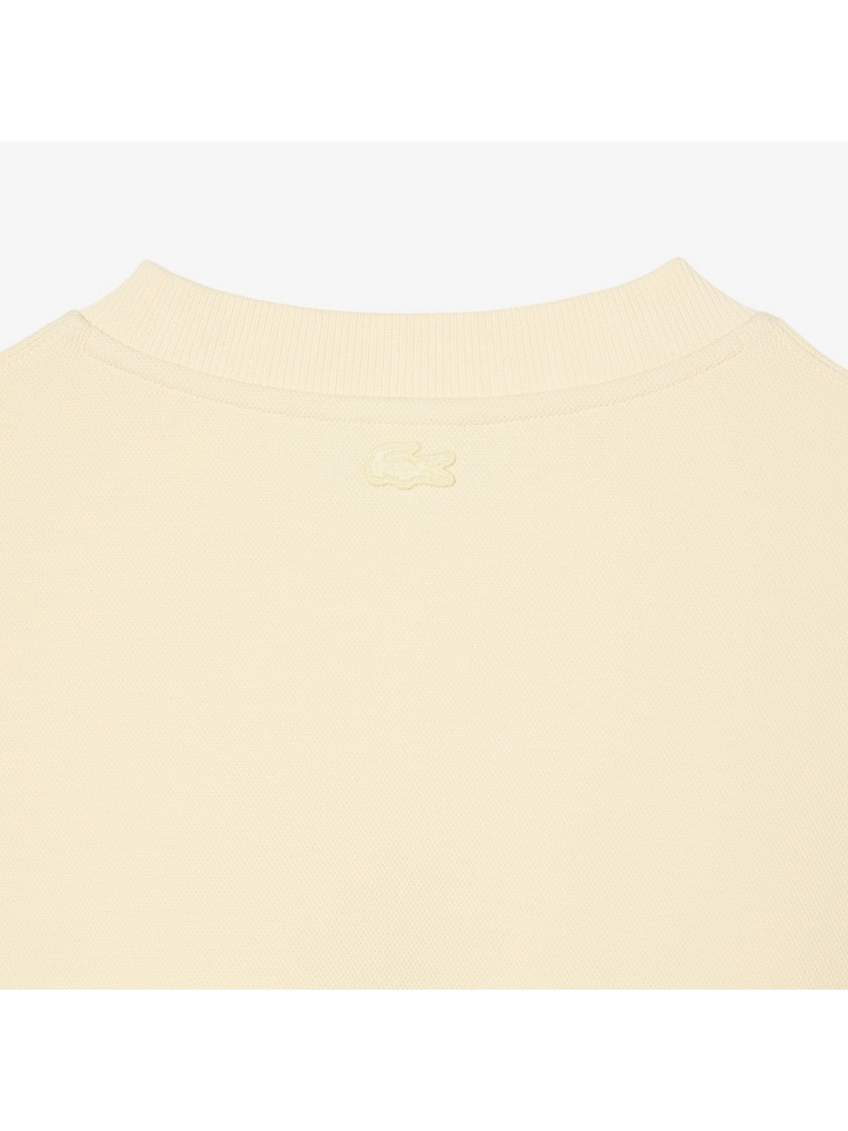 LACOSTE Felpa Donna SH0035 S7G Beige gioboutiqueweb