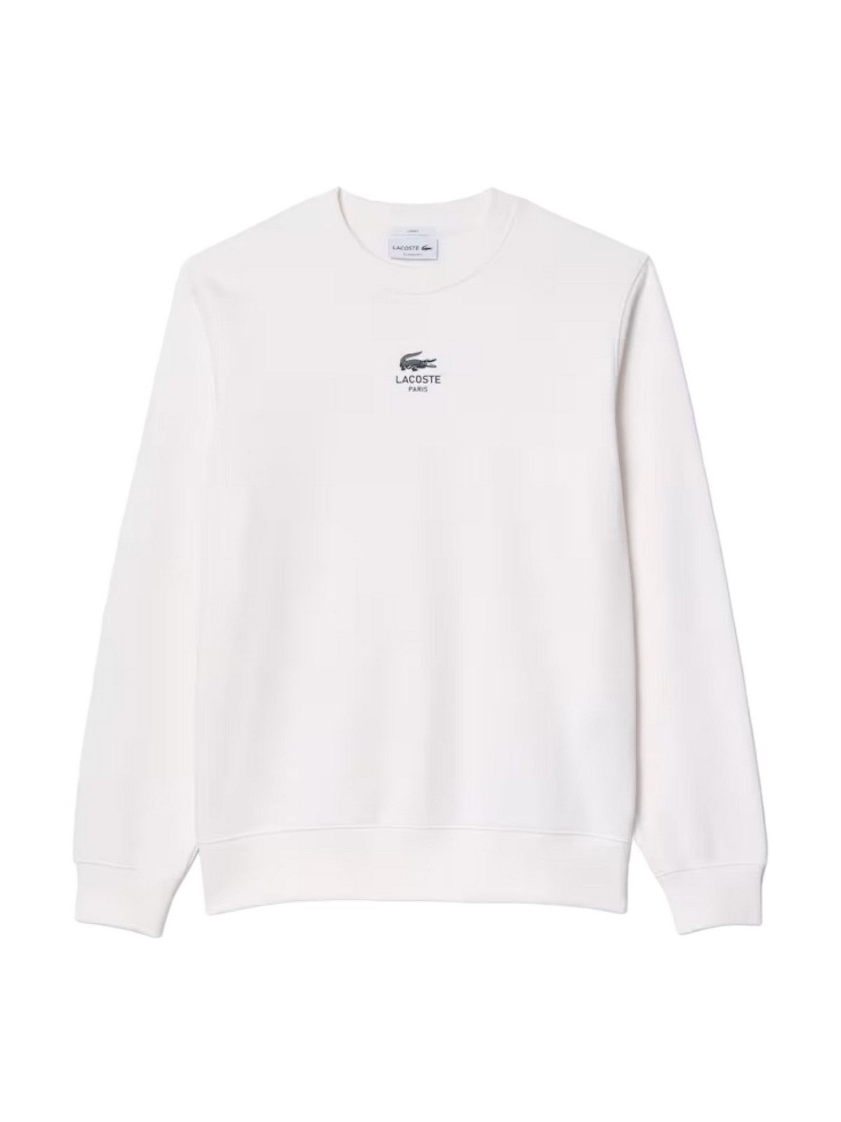 LACOSTE Felpa Uomo SH2736 70V Bianco gioboutiqueweb