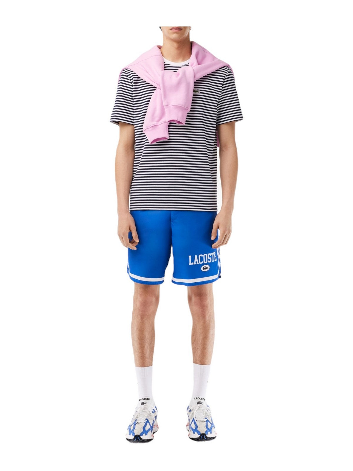 LACOSTE T-shirt Uomo TH9749 522 Blu gioboutiqueweb