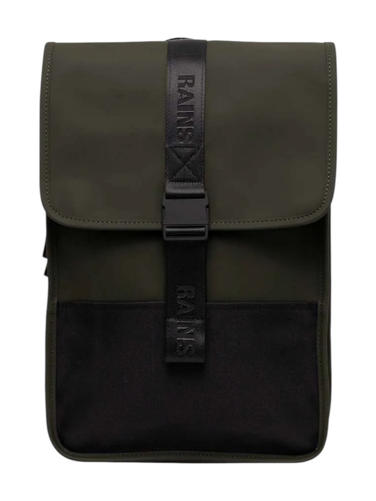 RAINS Zaino Unisex adulto Trail Backpack Mini W3 14300 03 Green Verde gioboutiqueweb