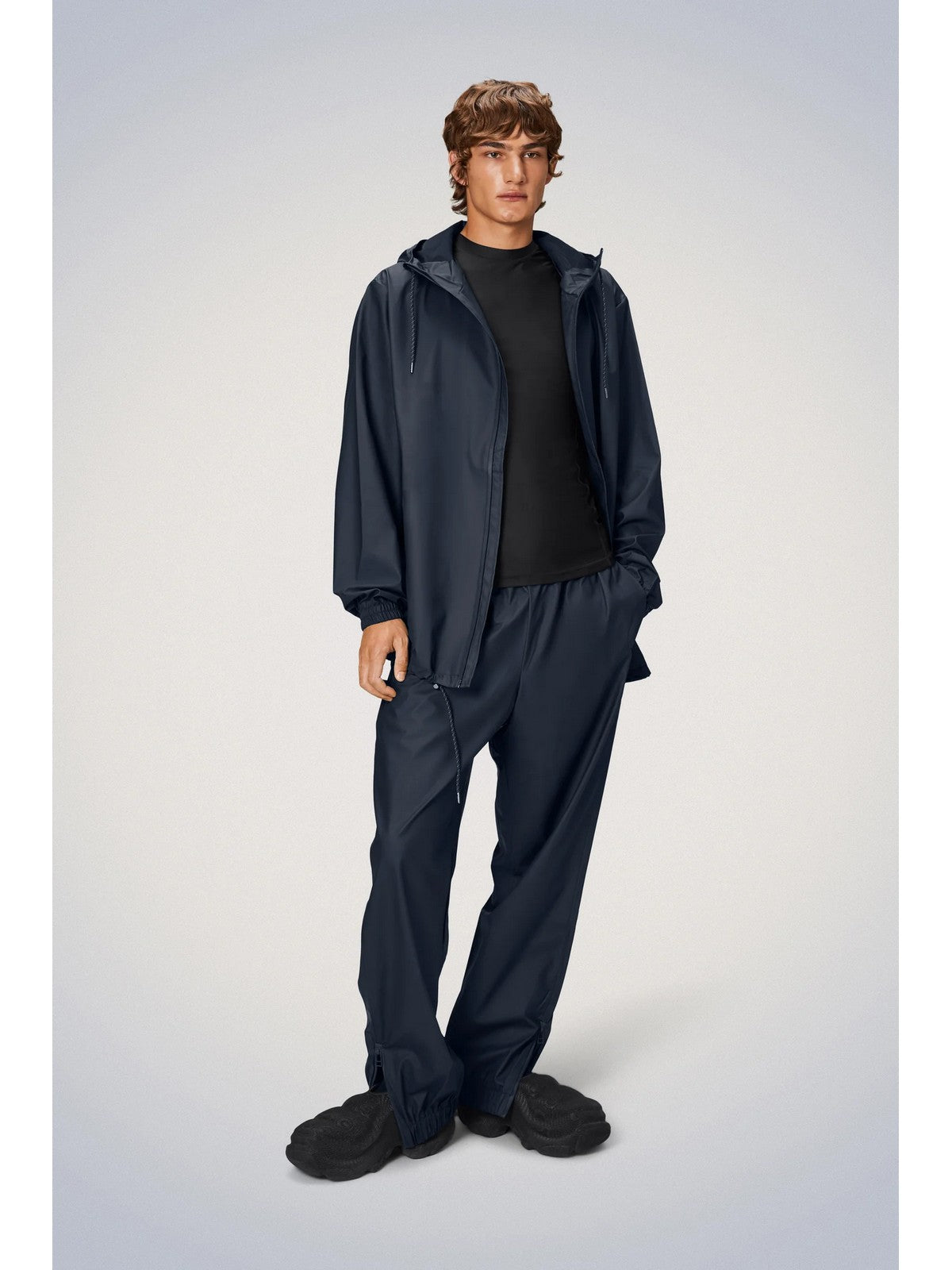 RAINS Giubbino Uomo Storm Breaker W3 18370 47 Navy Blu gioboutiqueweb