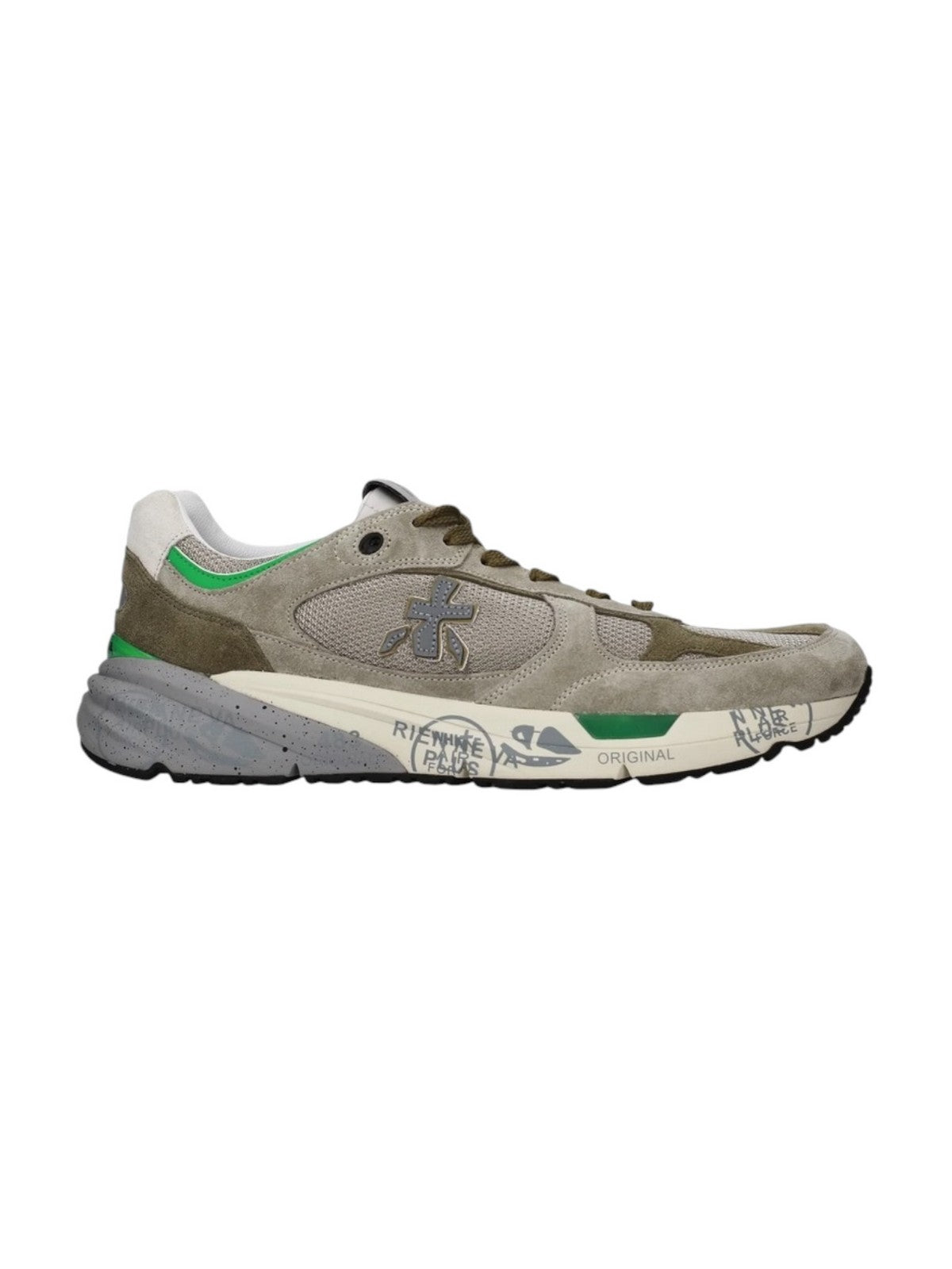 PREMIATA Sneaker Uomo MASE25 VAR 8017 GREY gioboutiqueweb