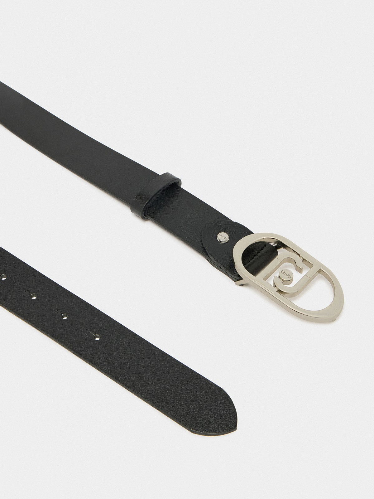 LIU JO ACCESSORIES Cintura Donna AF5242P0062 D6299 Nero/steel