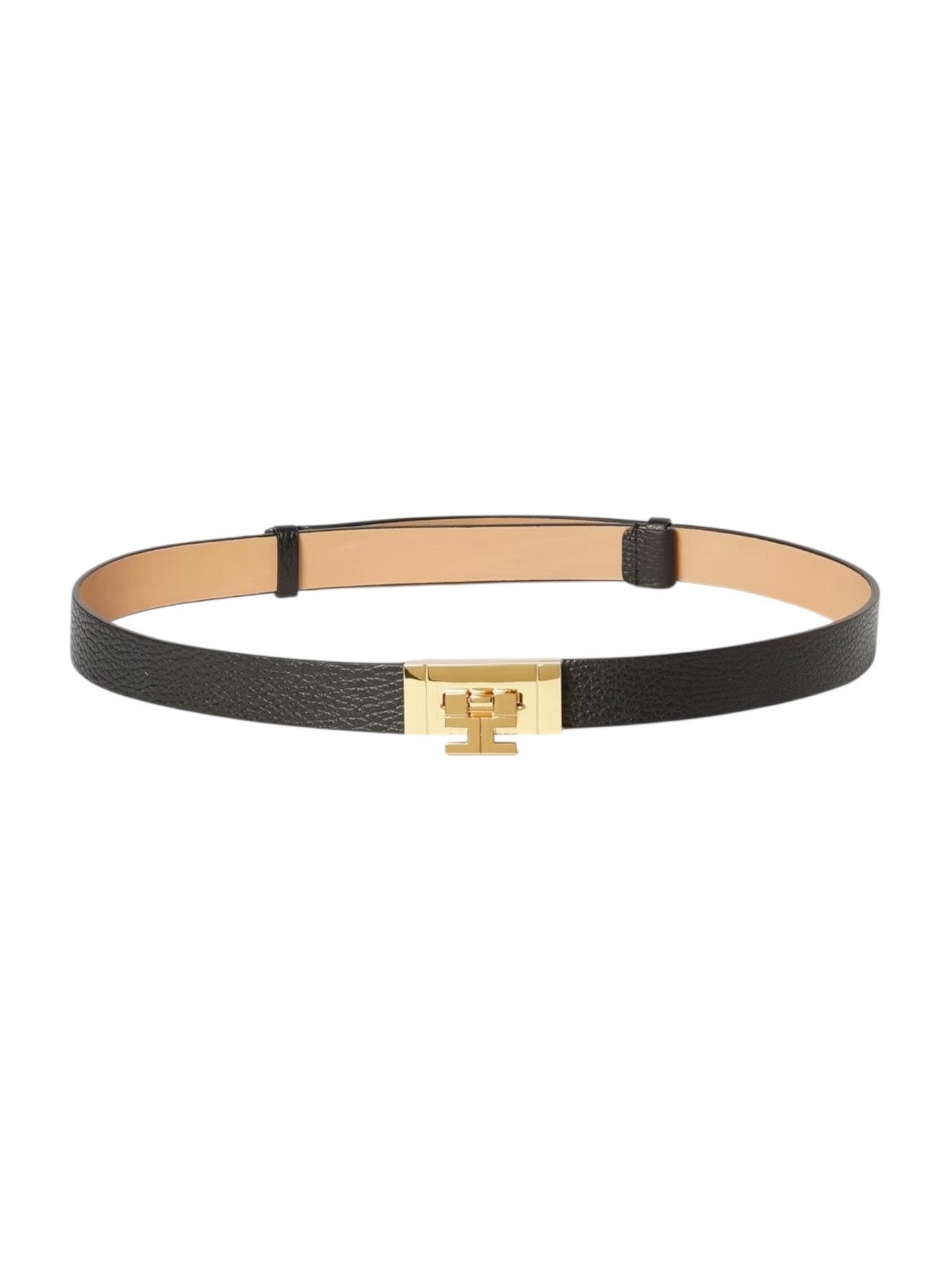 ELISABETTA FRANCHI Cintura Donna CT12S62E2 110 Nero gioboutiqueweb