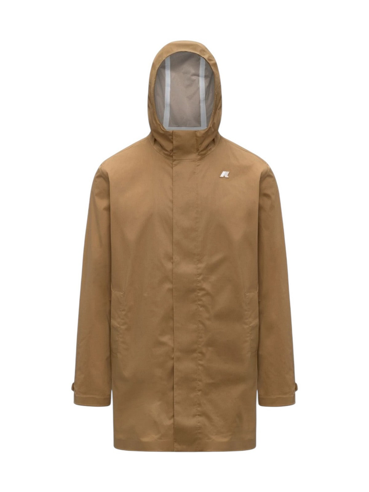 K-WAY Giubbino Uomo TOMMY COTTON 3LAYERS K1122TW V04 Brown Bistre