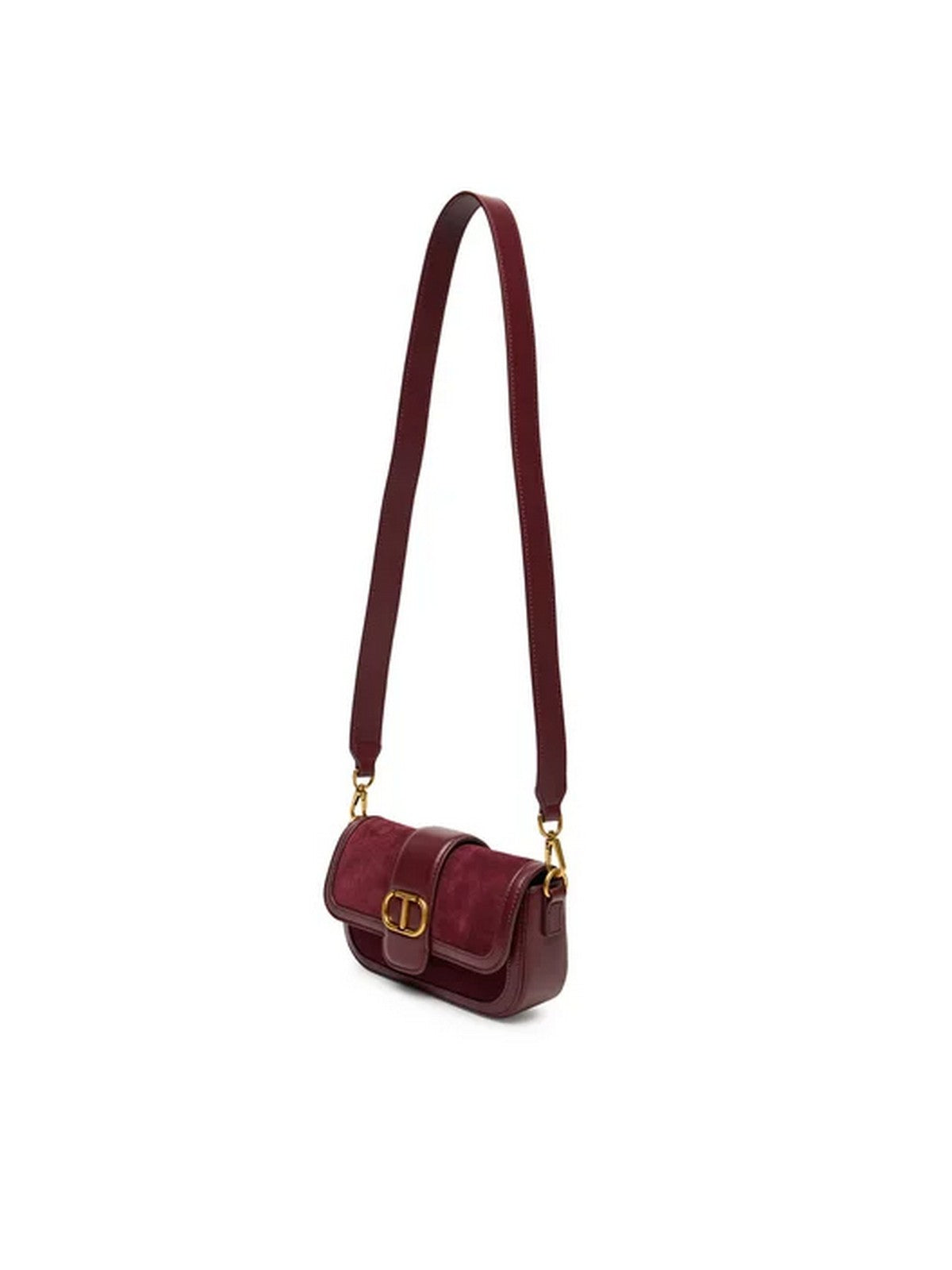 TWINSET Borsa Donna AMIE LEATHER 252TD8371 12635 PURPLE EDEN