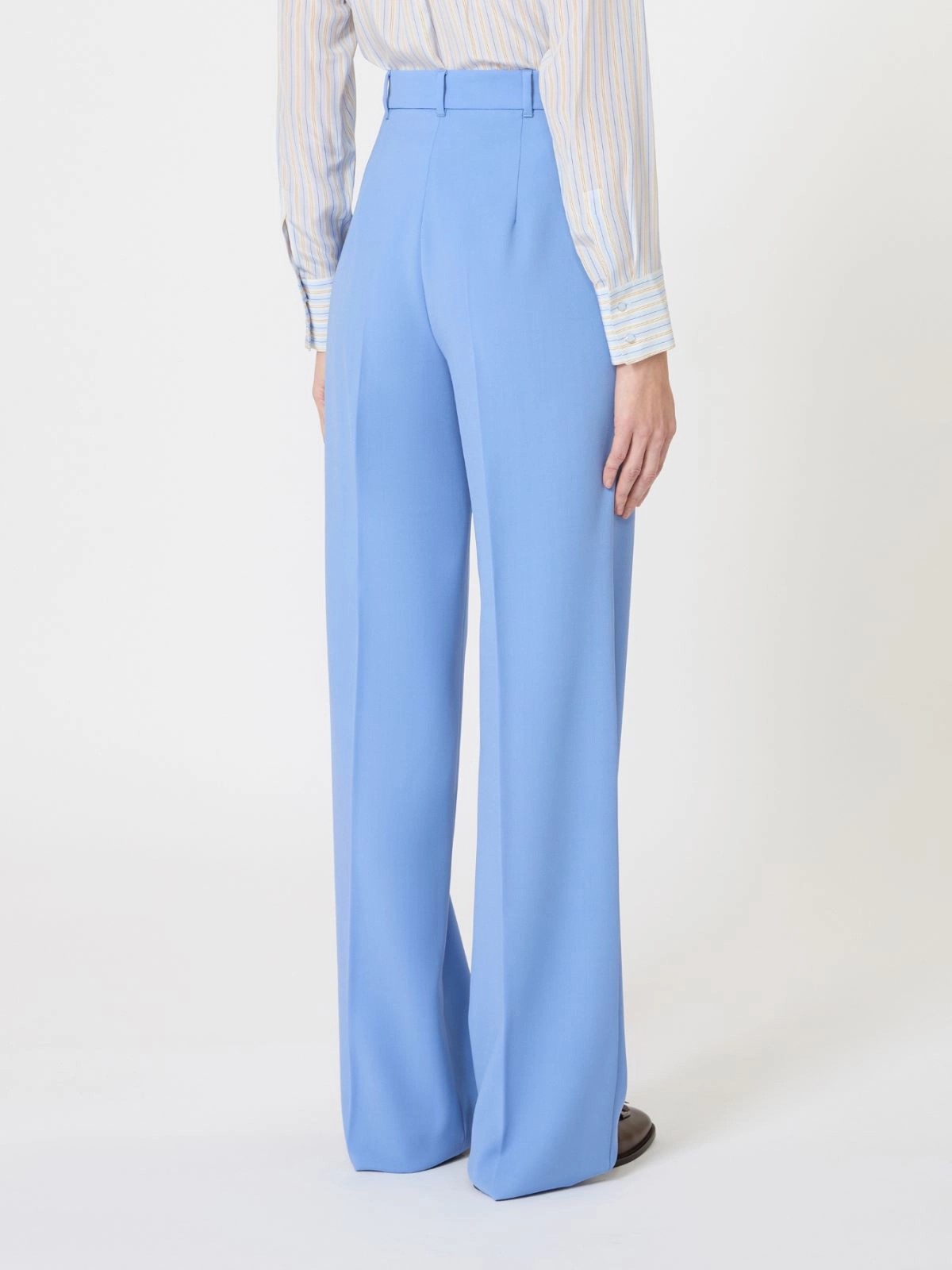 MAX MARA STUDIO Pantalone Donna MSTQUASAR 2616131041600 011 AZZURRO gioboutiqueweb