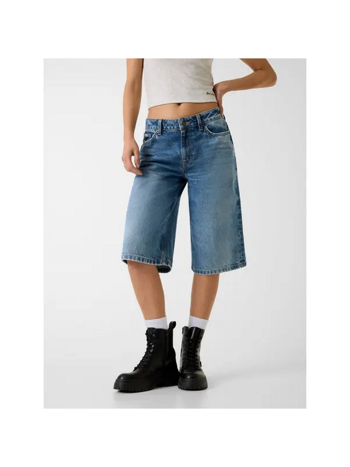 GUESS Jeans Donna GJ BAGGY SHORT W6GD1D D6363 GJSM GJ SUMMER VINTAGE