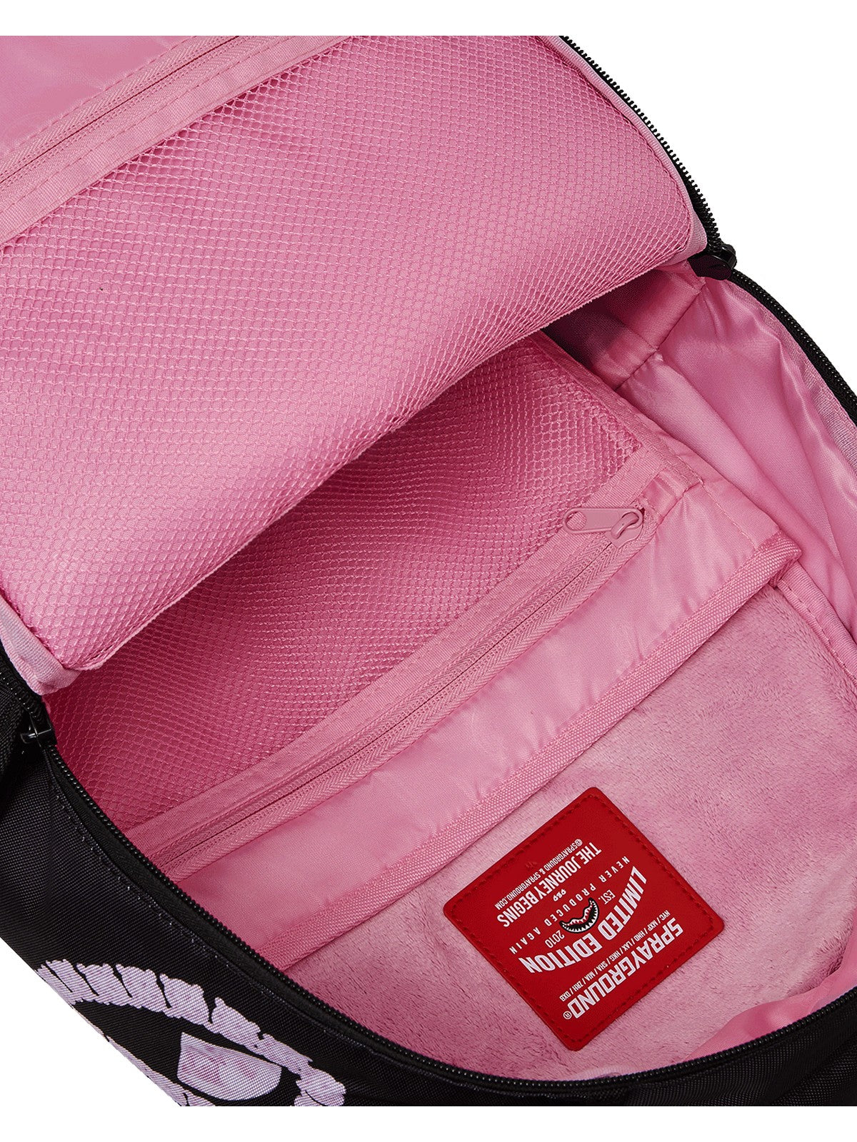 SPRAYGROUND Zaino Uomo PINK PANTHER DIAMOND SHARK DLXR BACKPACK 910B7423NSZ Nero gioboutiqueweb