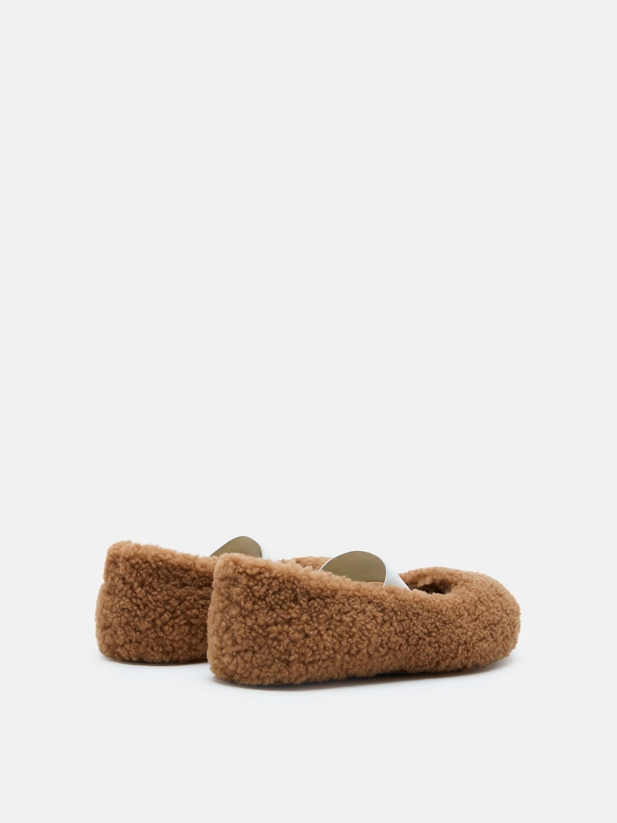MOON BOOT Ballerina Donna MB SHEARLING BALLERINA 80D2400010-M008 COGNAC