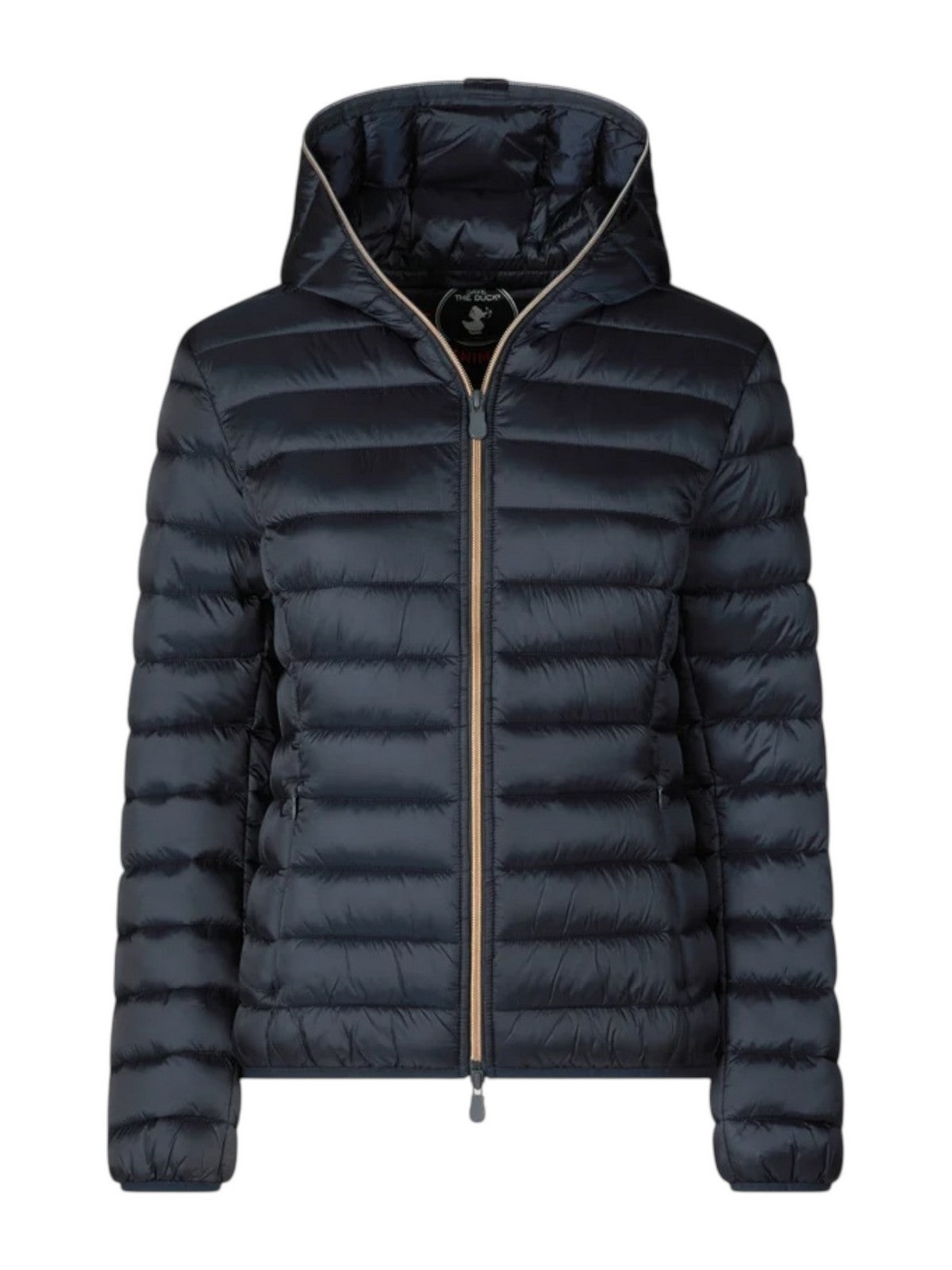 SAVE THE DUCK Piumino Donna Alexis D33620W IRIS21 90010 BLUE BLACK gioboutiqueweb