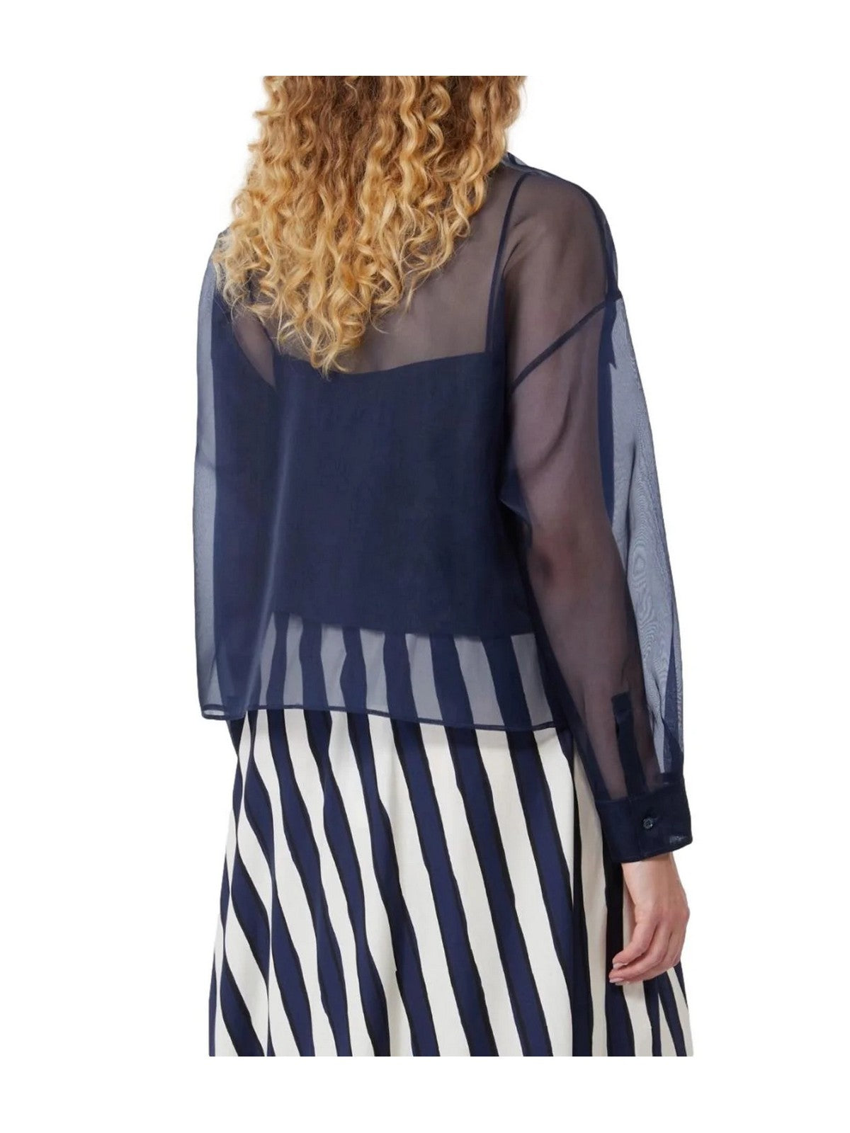 MAX MARA WEEKEND Blusa Donna WKDCOLOMBA 2615261012600 004 Blu gioboutiqueweb