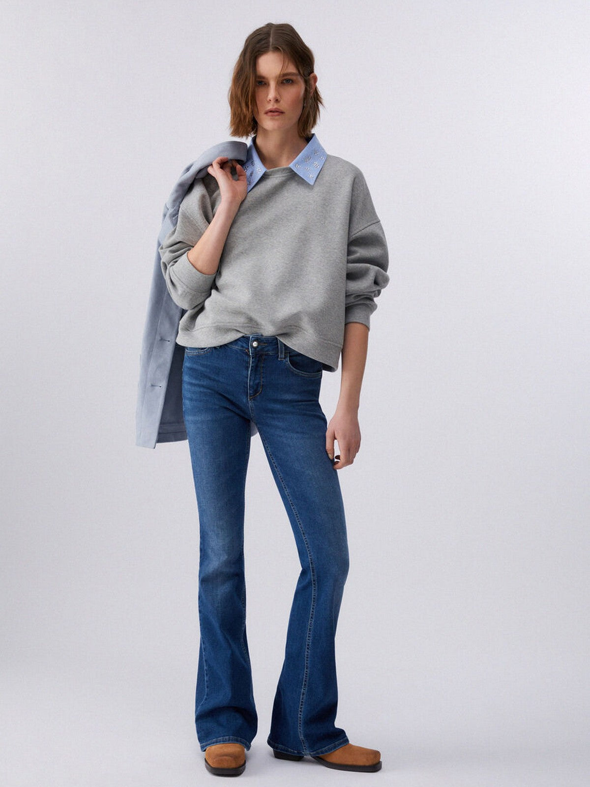 LIU JO BLUE DENIM Jeans Donna UA6058DS004 78416 D.dk blue ecs like w gioboutiqueweb