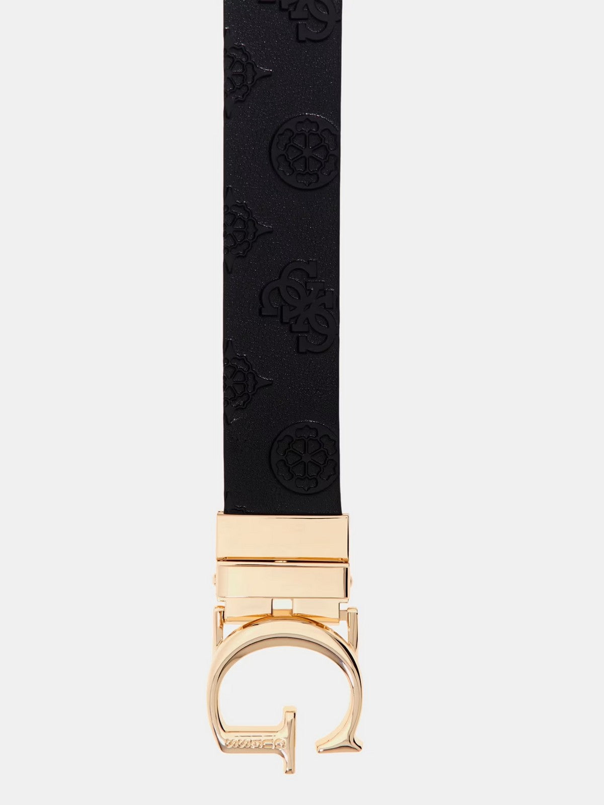 GUESS Cintura Donna ELLA LOGO ADJ&REV PANT BELT BW7861 P3430 BDU BLACK/DARK TAUPE