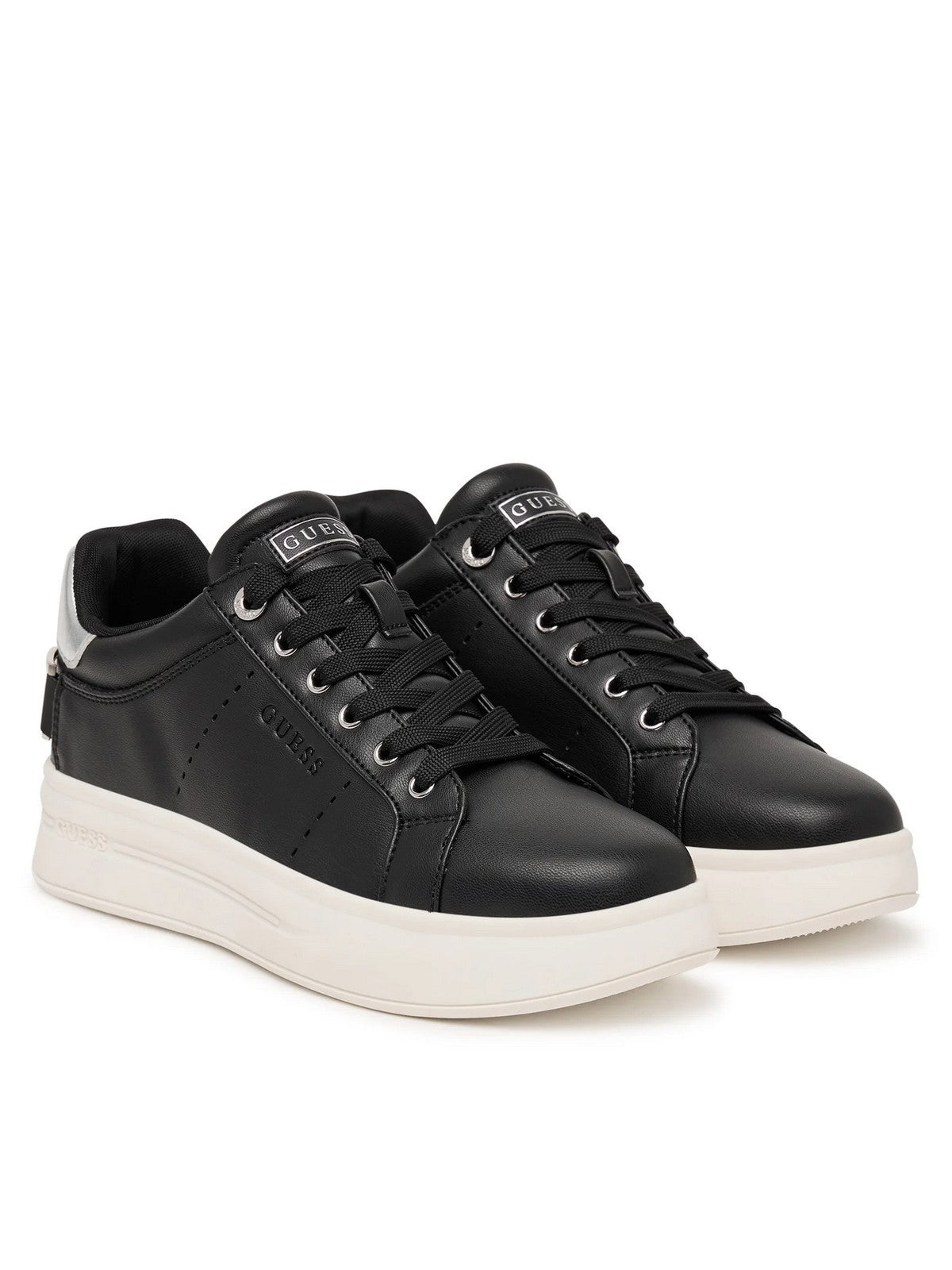 GUESS Sneaker Donna WESLI FLPWES ELE12 BLACK BLACK gioboutiqueweb