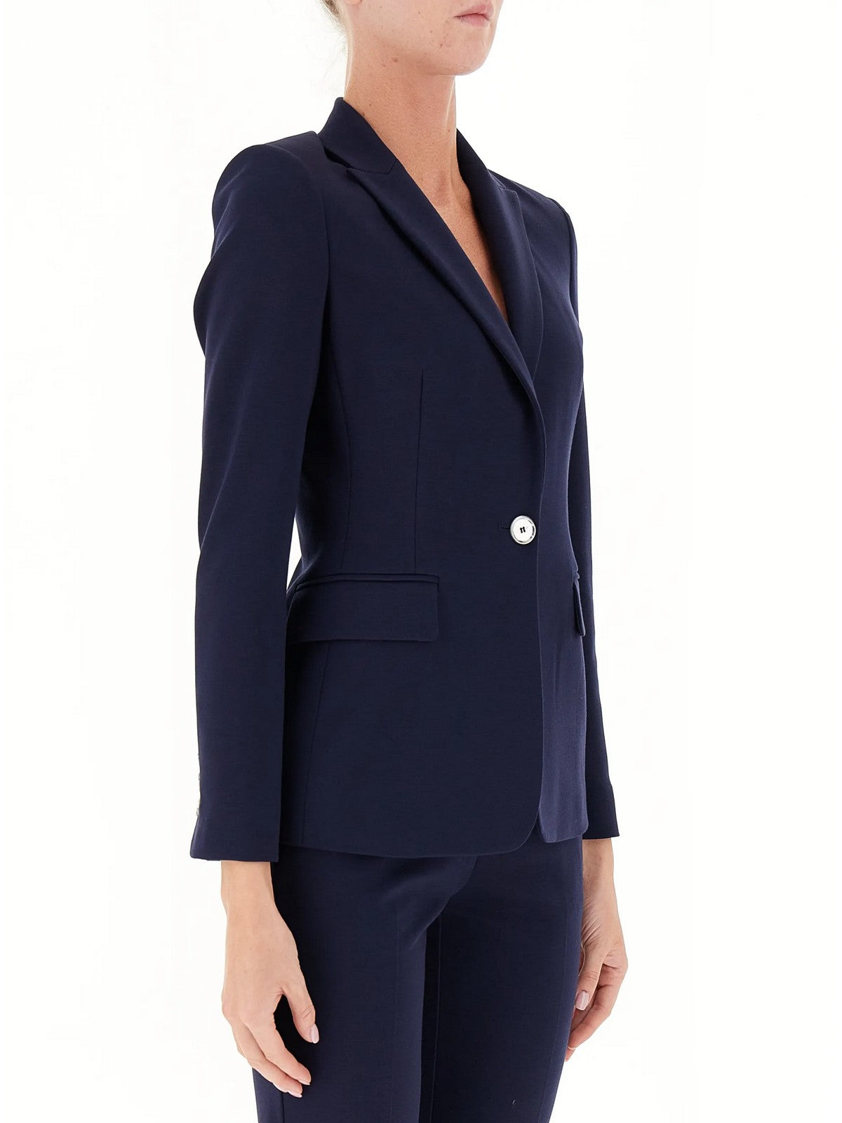 PINKO Giacca Donna Signum Giacca Punto Stoffa Con 100254-A24C G02 Blu gioboutiqueweb